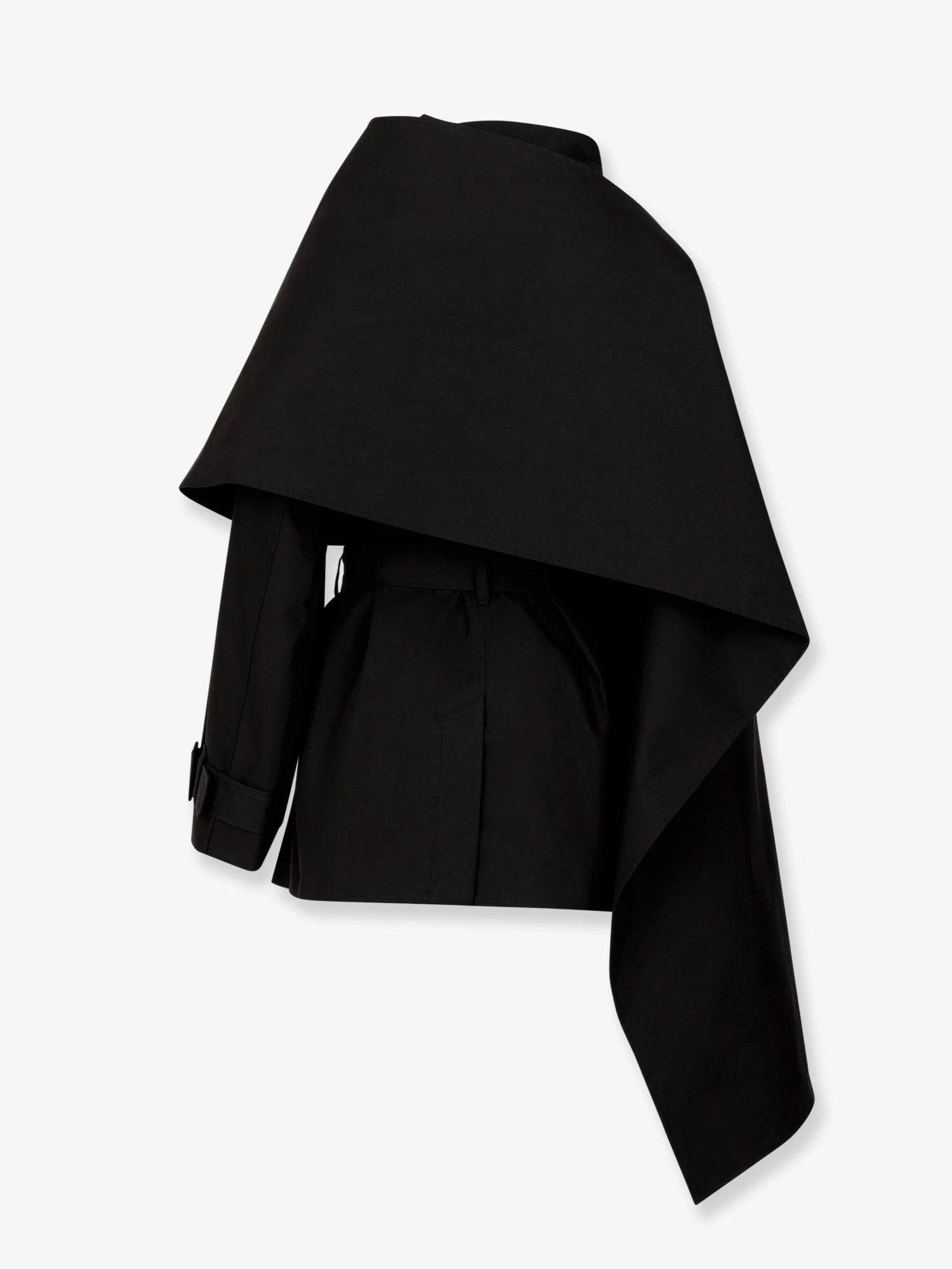 Mini Scarf cotton coat.webp