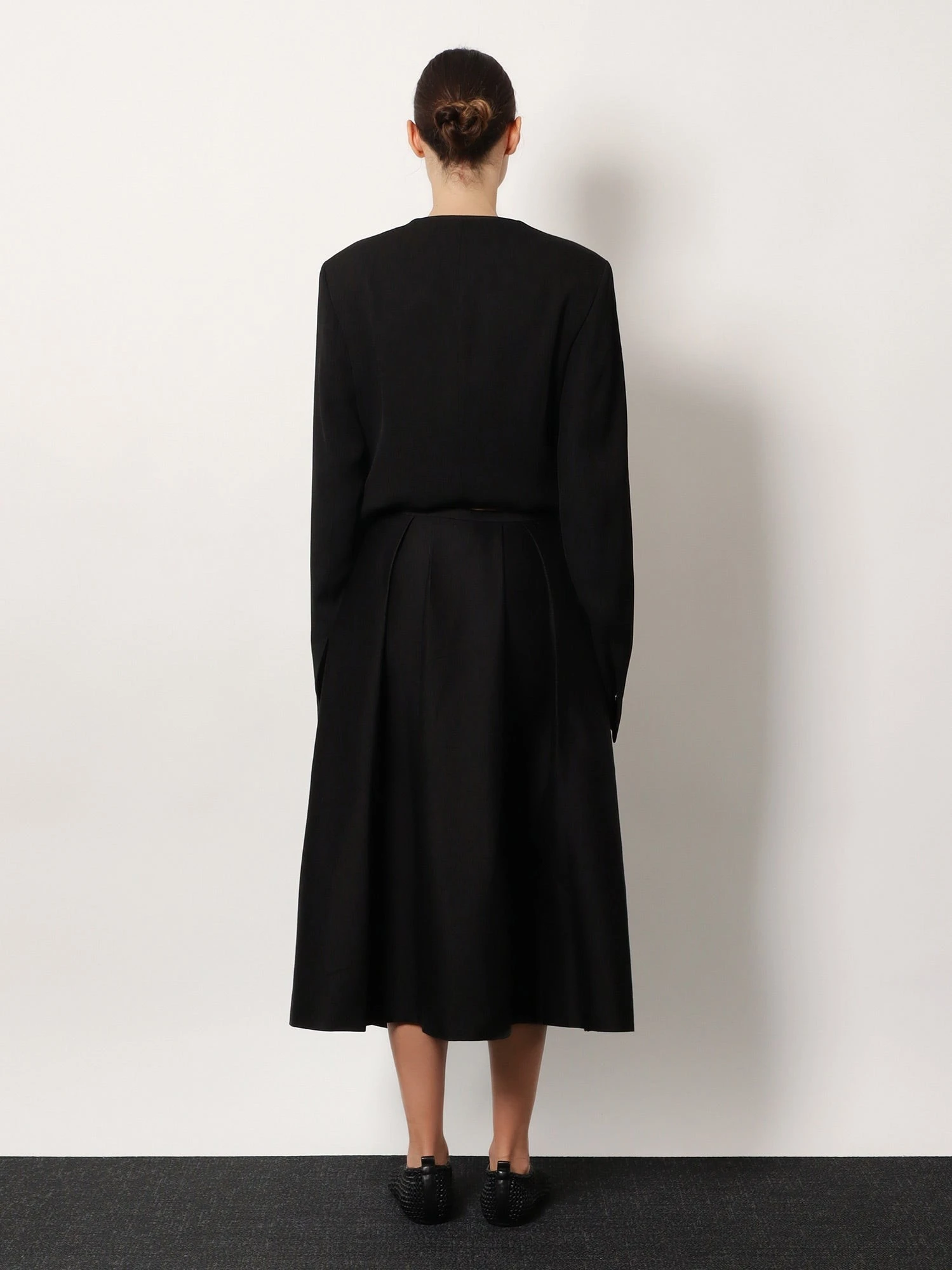 Wool and silk midi dress.webp