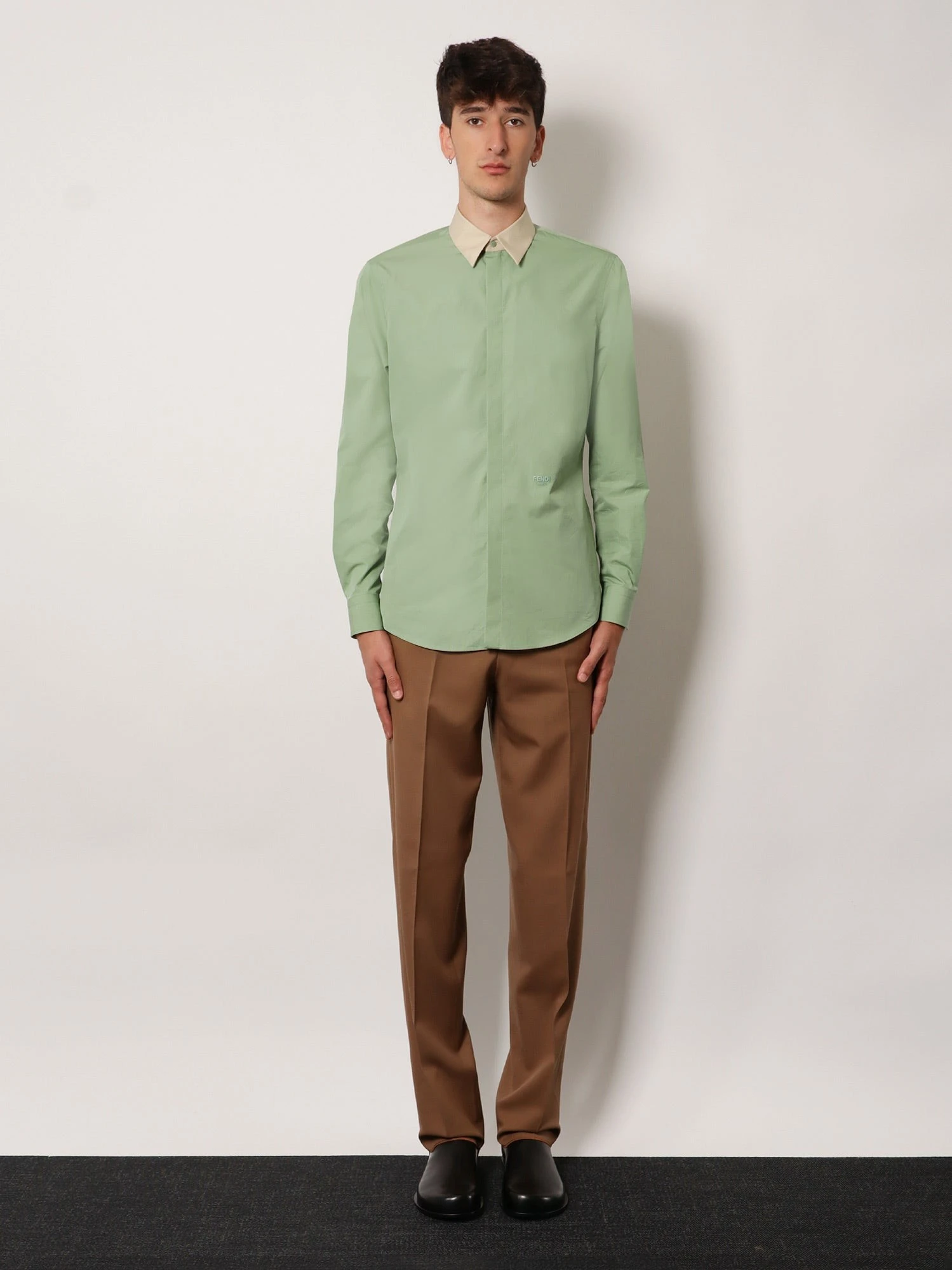 Cotton poplin shirt.webp