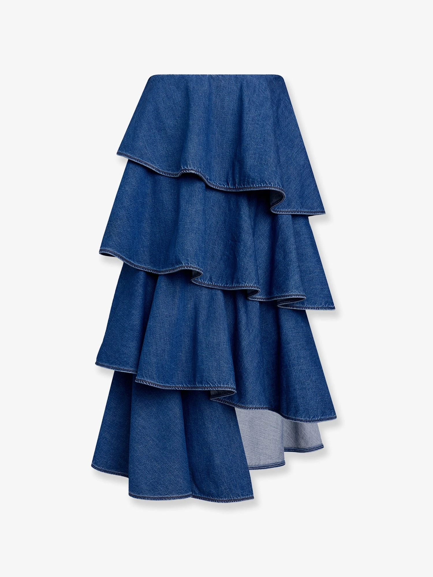 Spiral denim skirt.webp