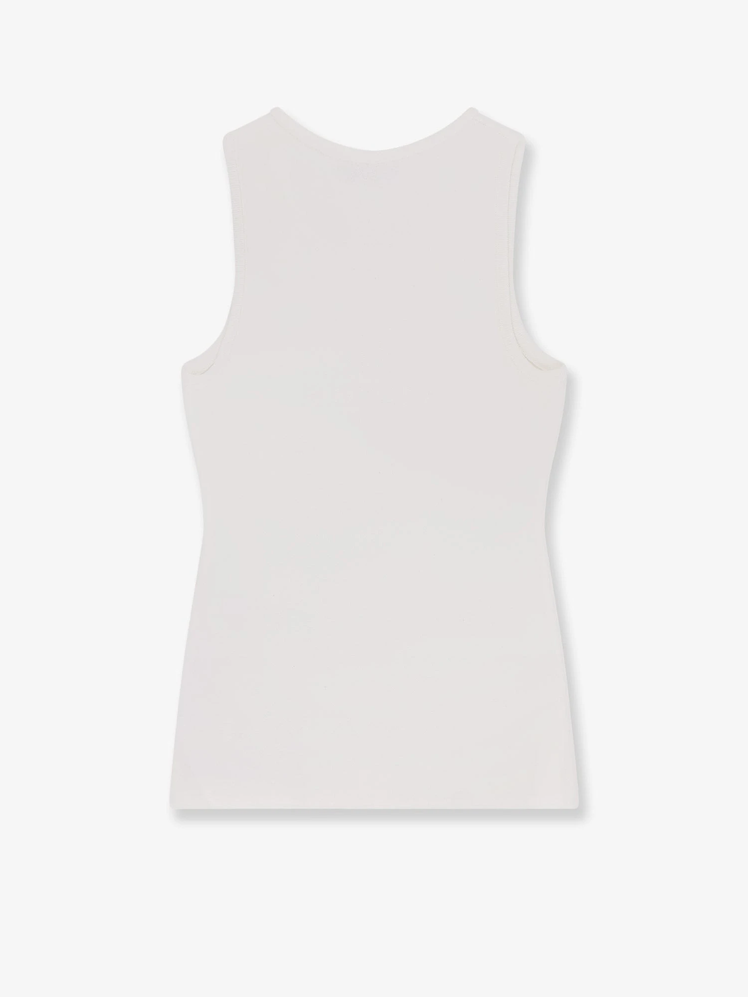 Ribbed viscose blend tank top.webp