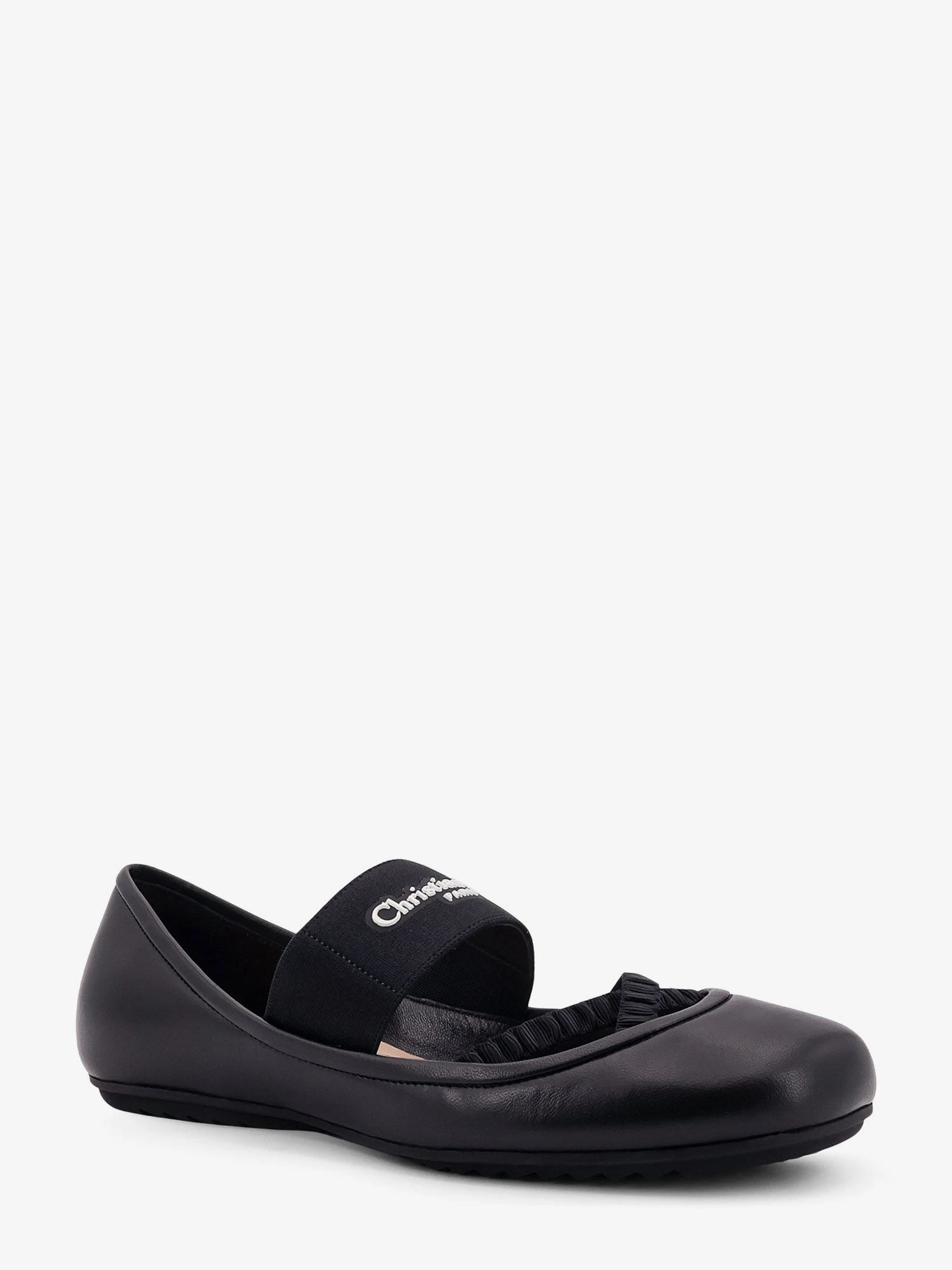 Shade leather ballerinas with elastic bands.webp