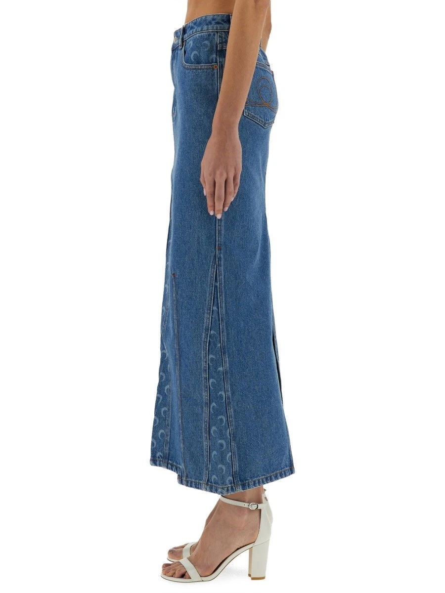 "MOON LASER" LONG SKIRT.webp