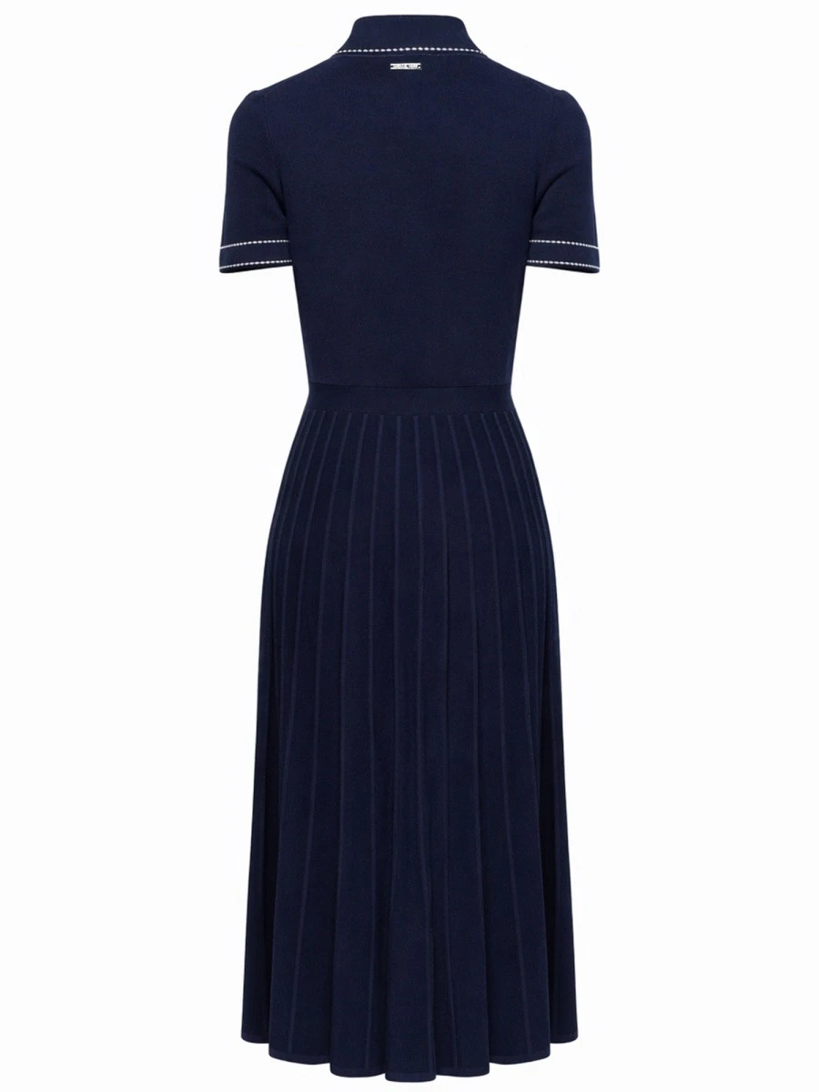 KNITTED POLO SHIRT DRESS.webp