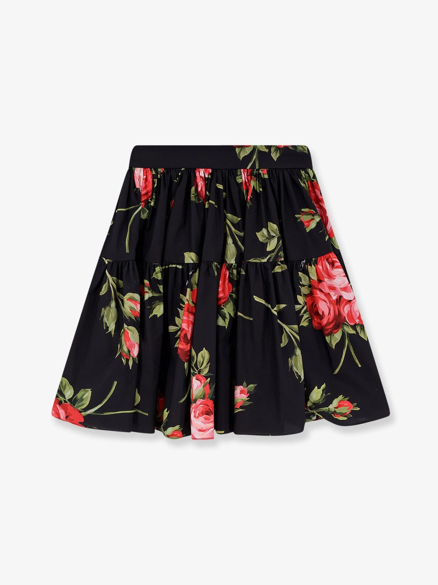 Cotton skirt with iconic print.webp