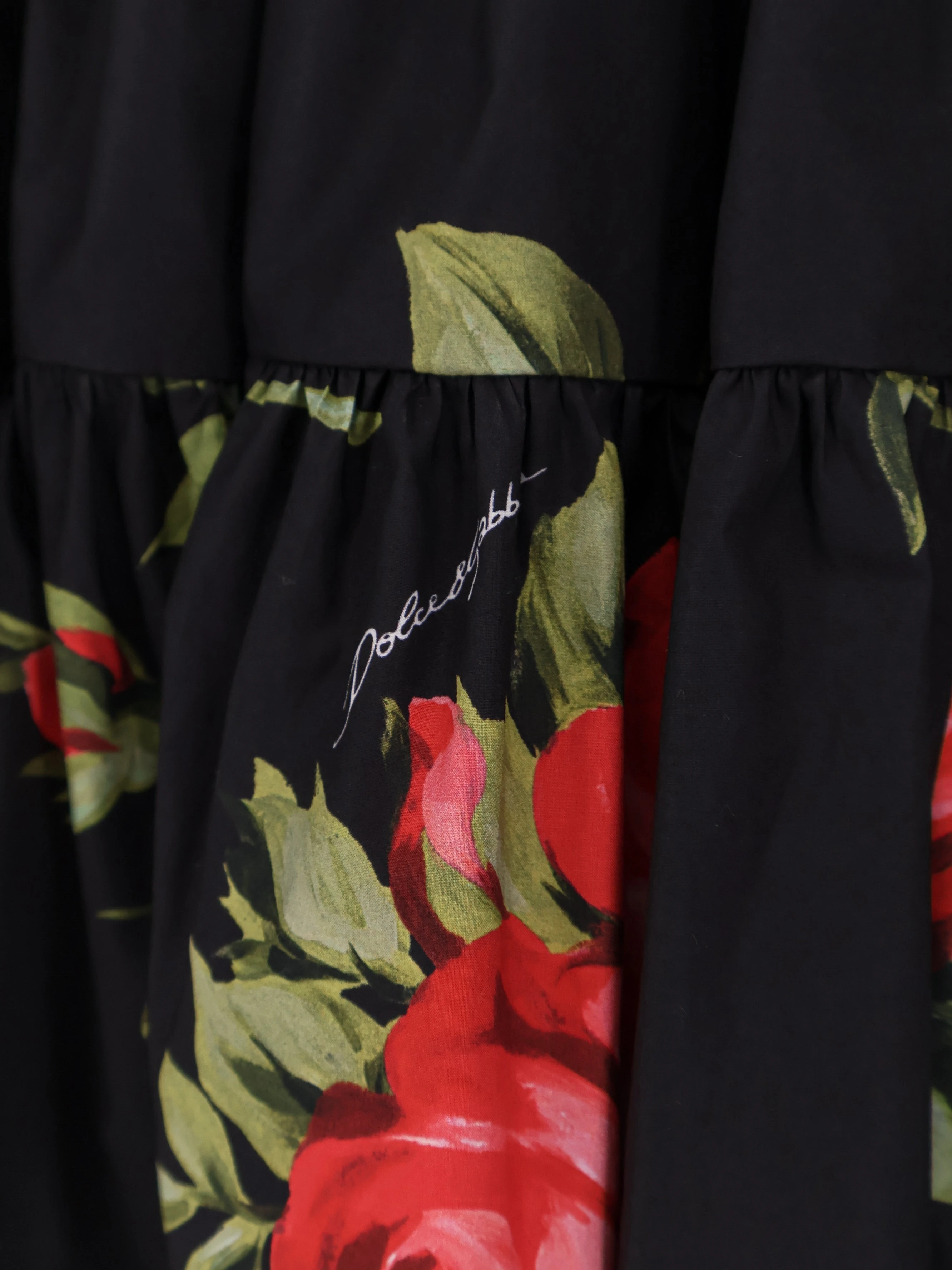 Cotton skirt with iconic print.webp