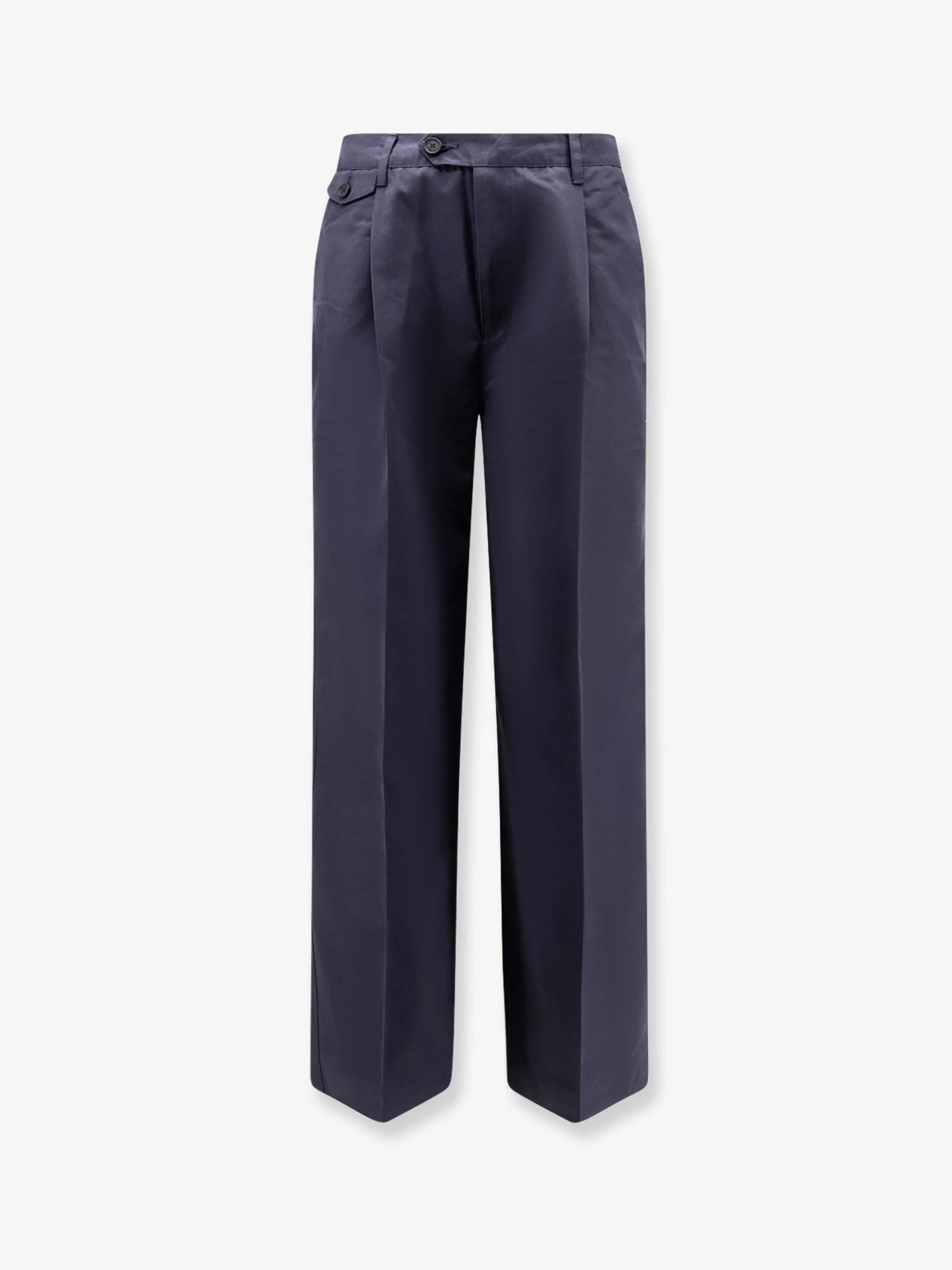 Pleated Chino Slacks Trousers.webp