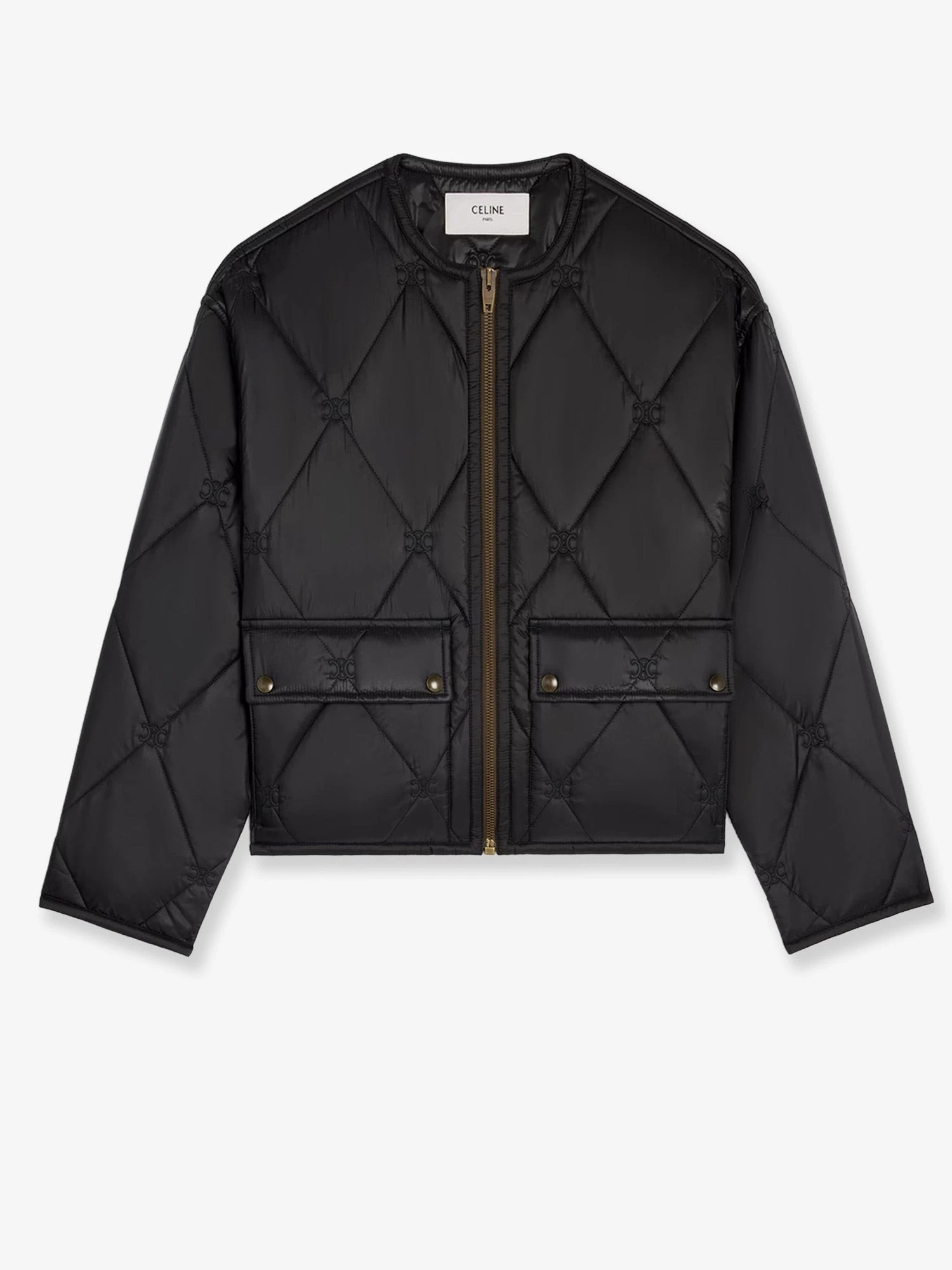 Triomphe quilted jacket.webp