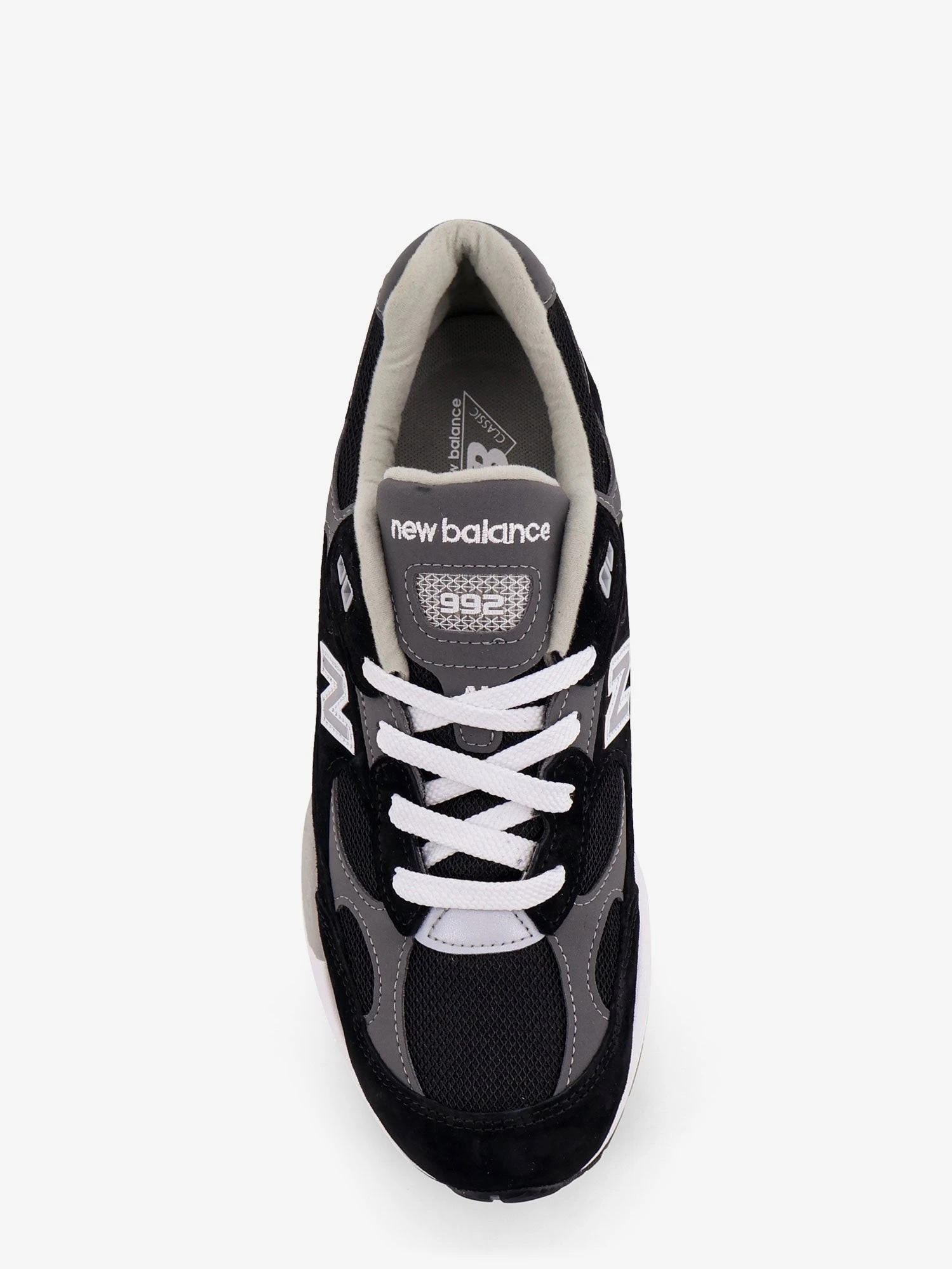 Mesh and suede U992BK sneakers.webp