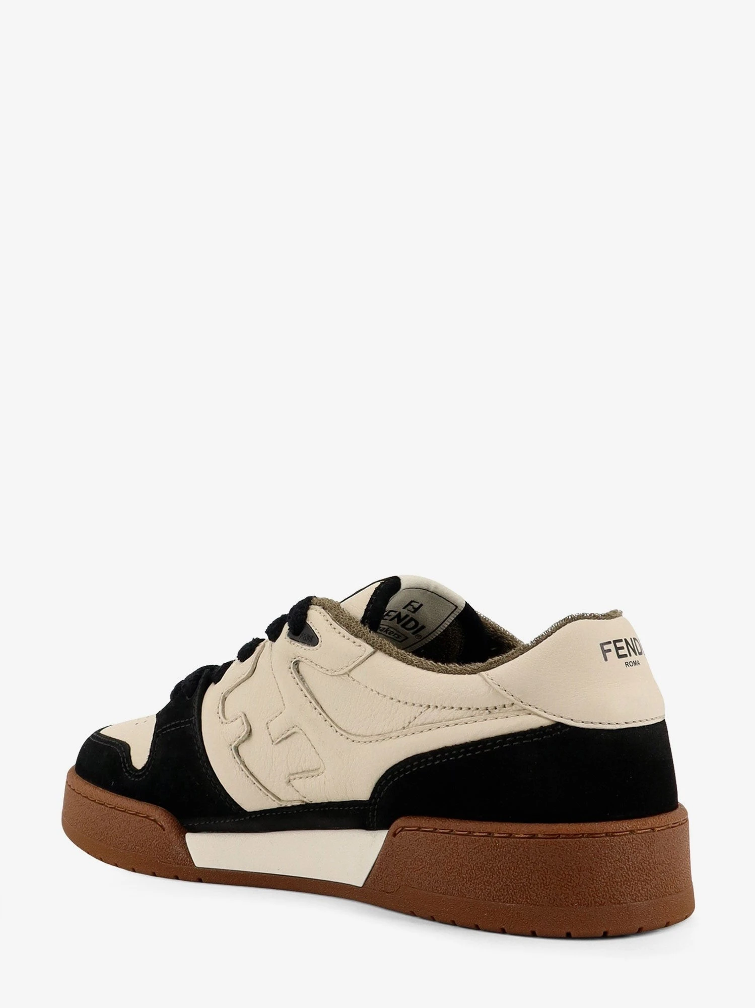 Fendi leather sneakers with suede inserts.webp