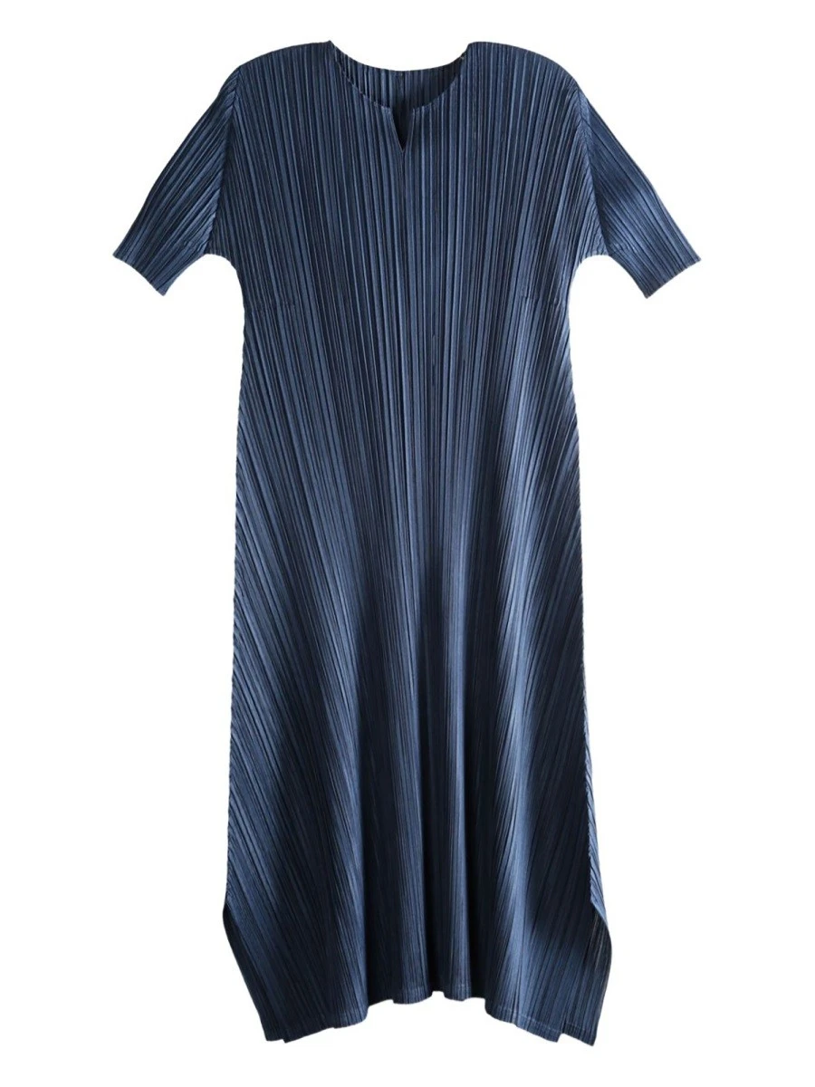 "MELLOW PLEATS" MIDI DRESS.webp