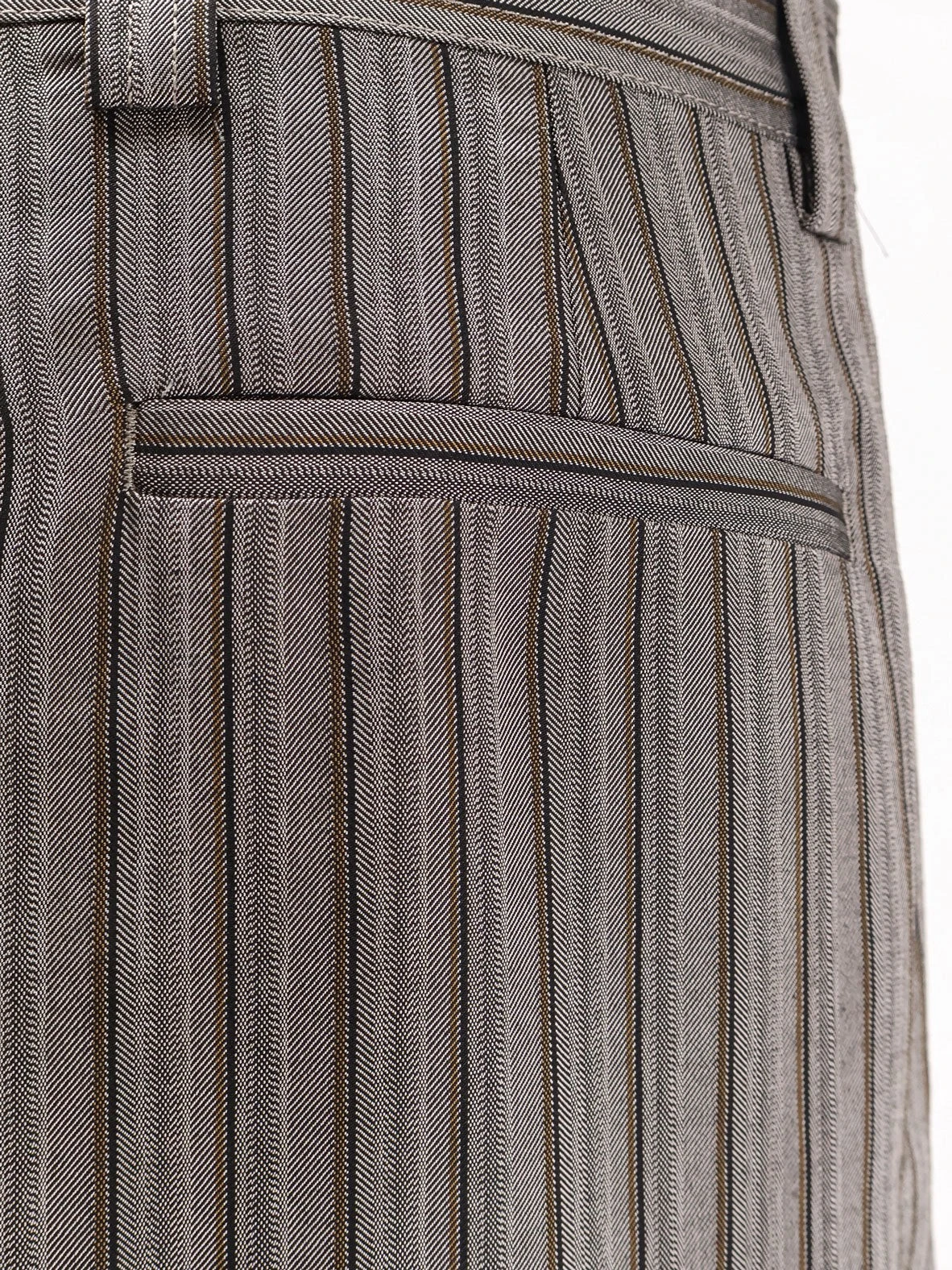 Pakora viscose trousers with striped motif.webp