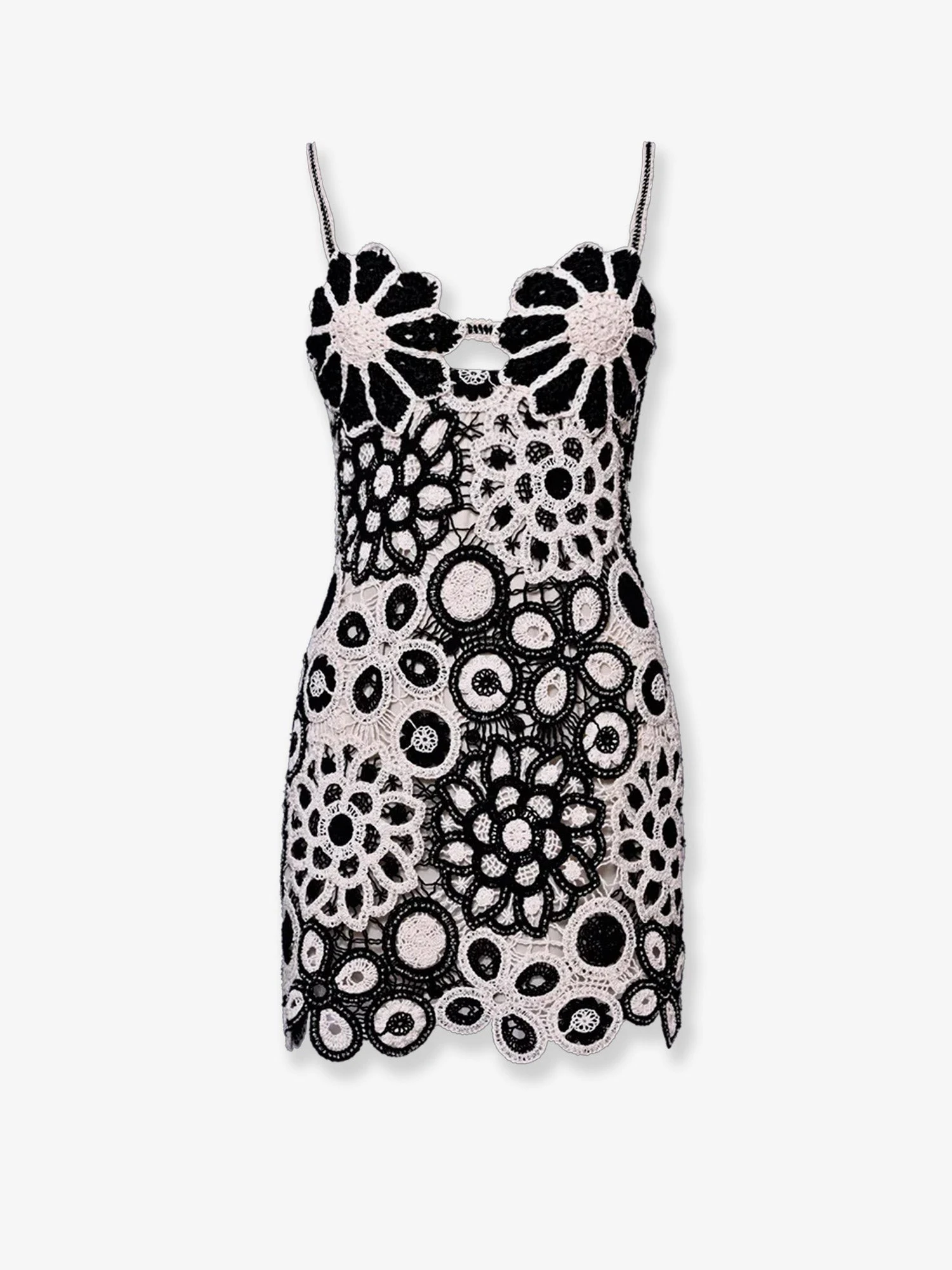 Crochet mini dress.webp