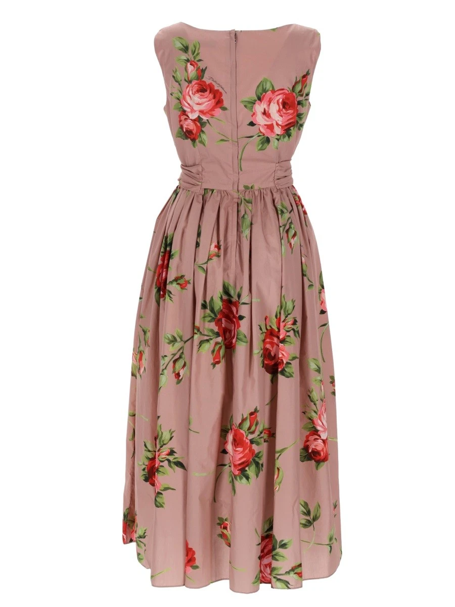ROSE BOUQUET PRINT MIDI DRESS.webp
