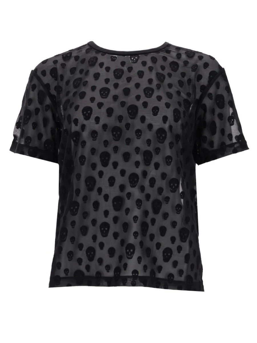 T-SHIRT WITH "SKULL" PATTERN.webp