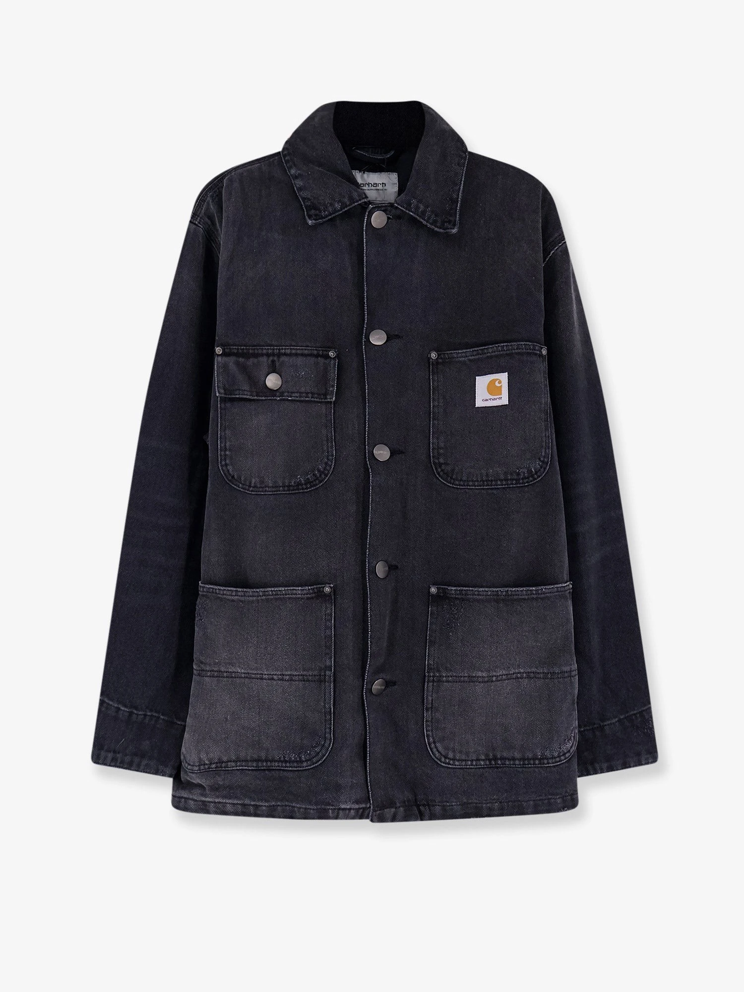 Aden black denim jacket.webp