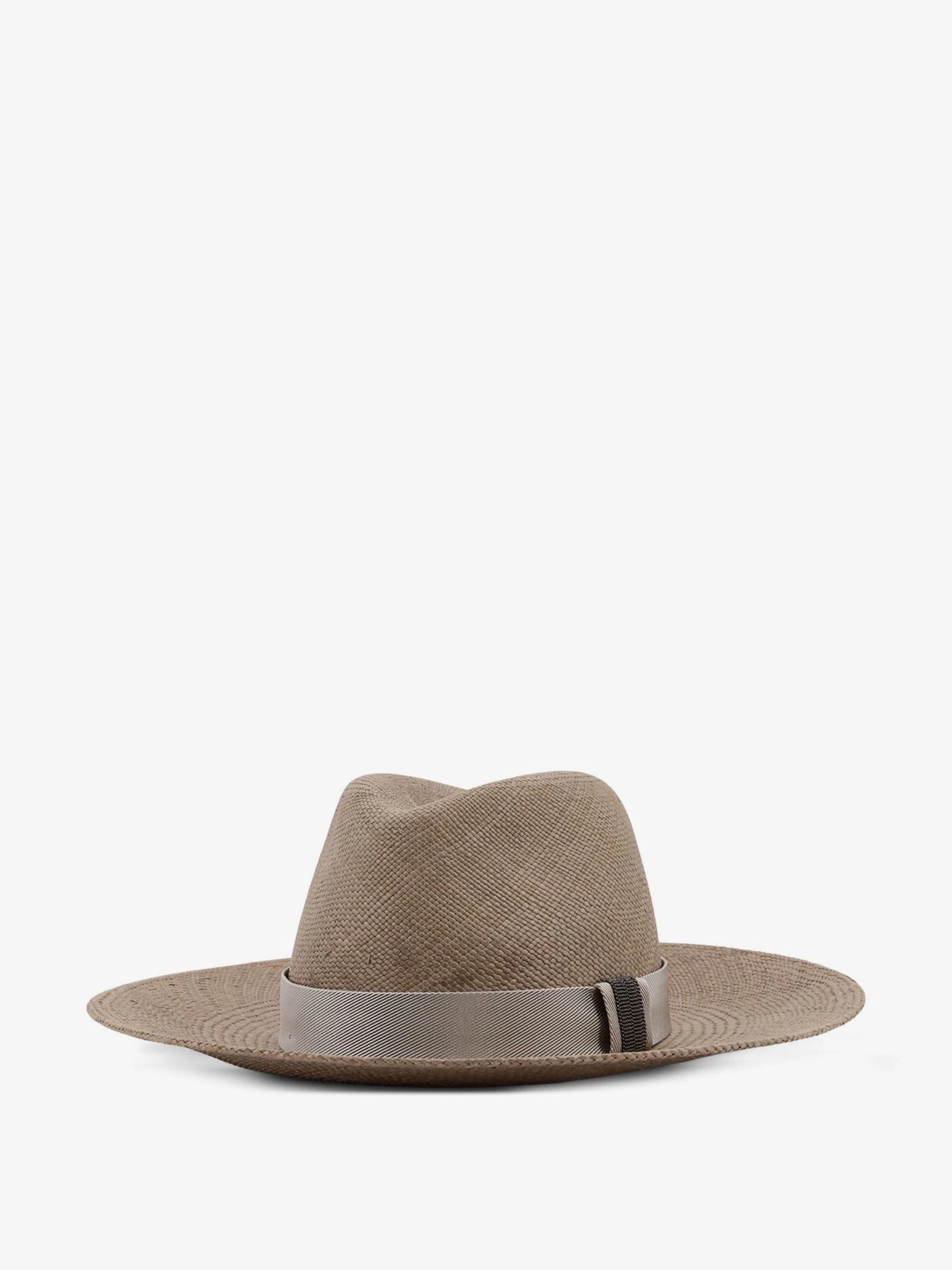 Raffia Fedora hat with Monili detail.webp