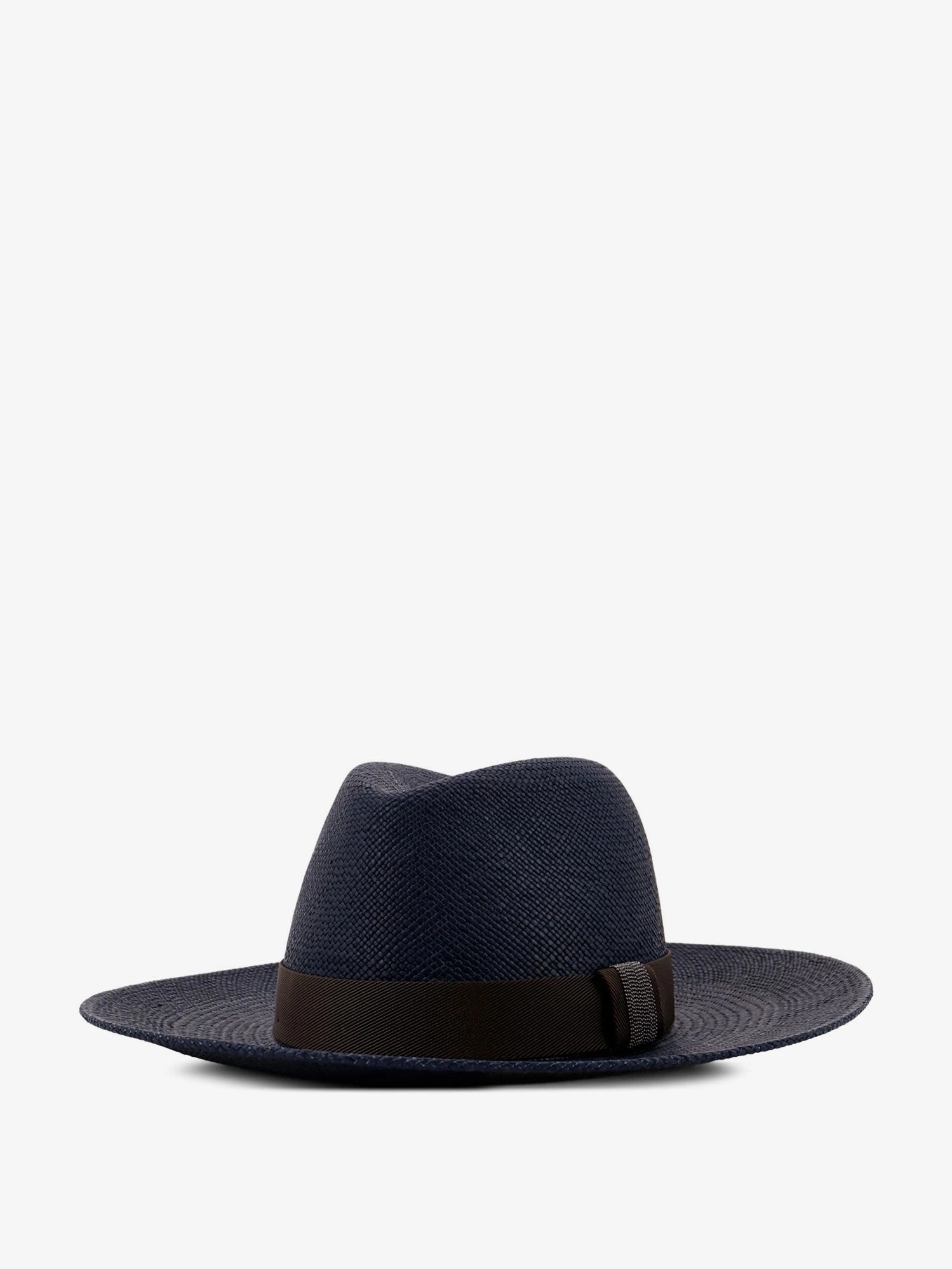 Raffia Fedora hat with Monili detail.webp