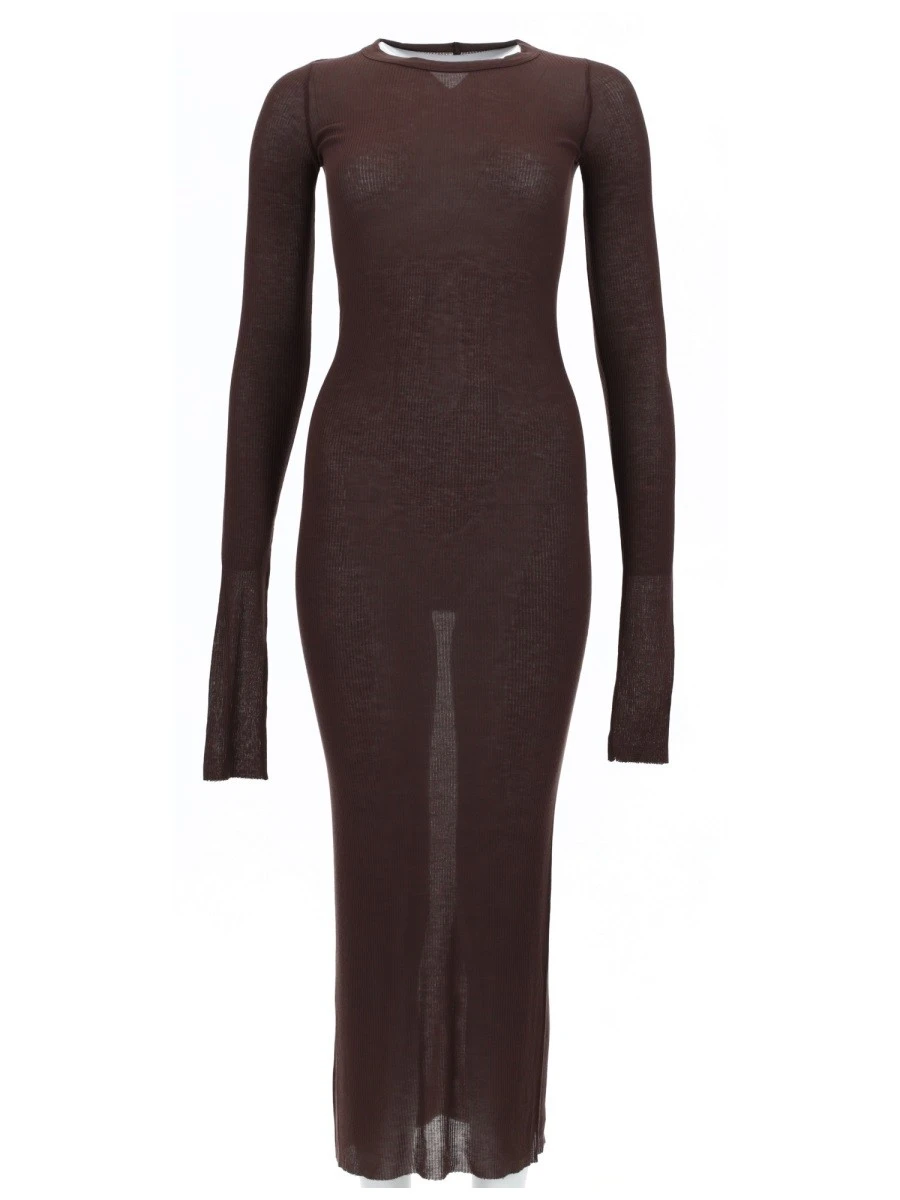 LONG-SLEEVED MIDI DRESS.webp