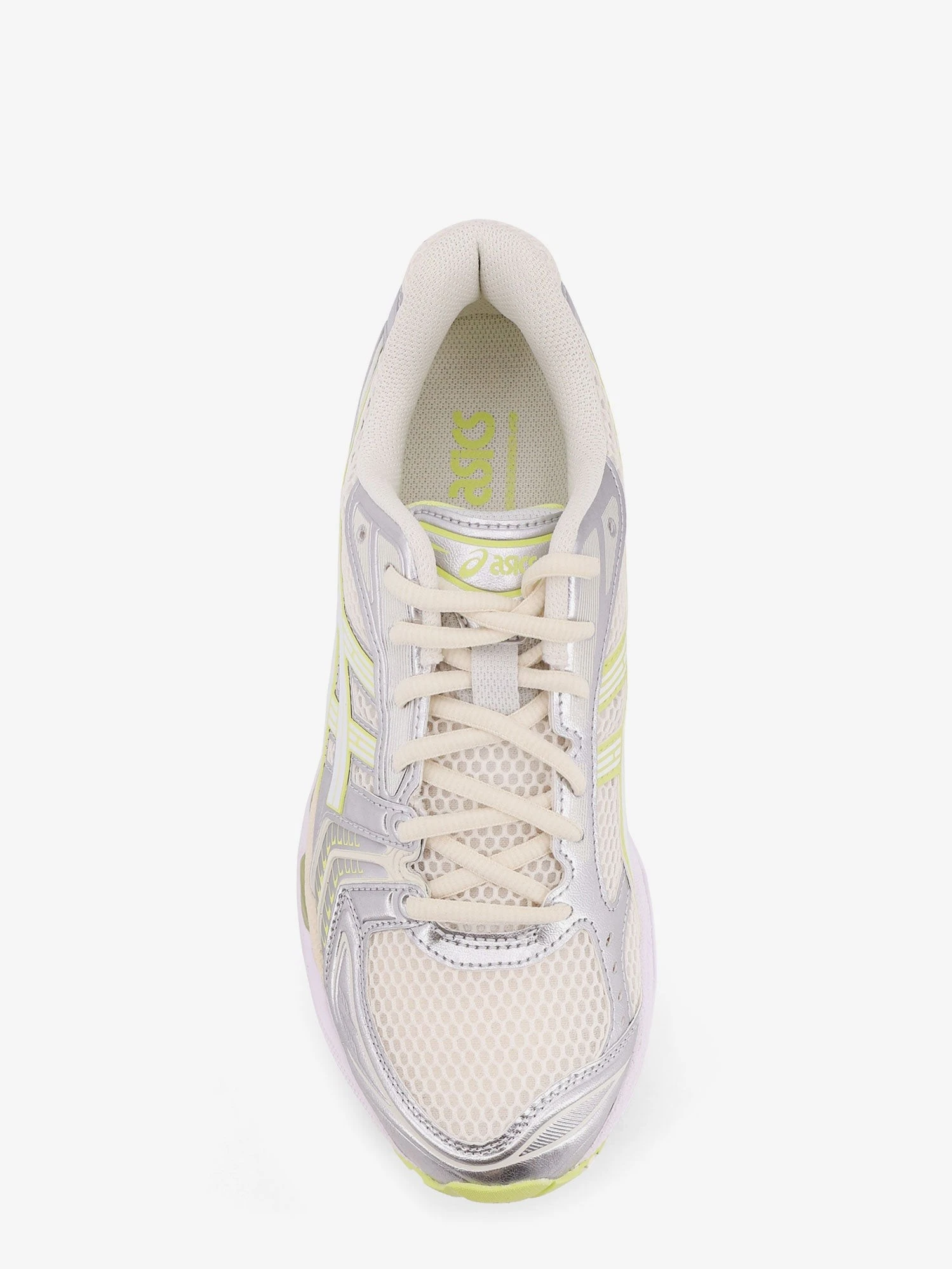 Gel-Kayano 14 mesh sneakers with contrasting profiles.webp