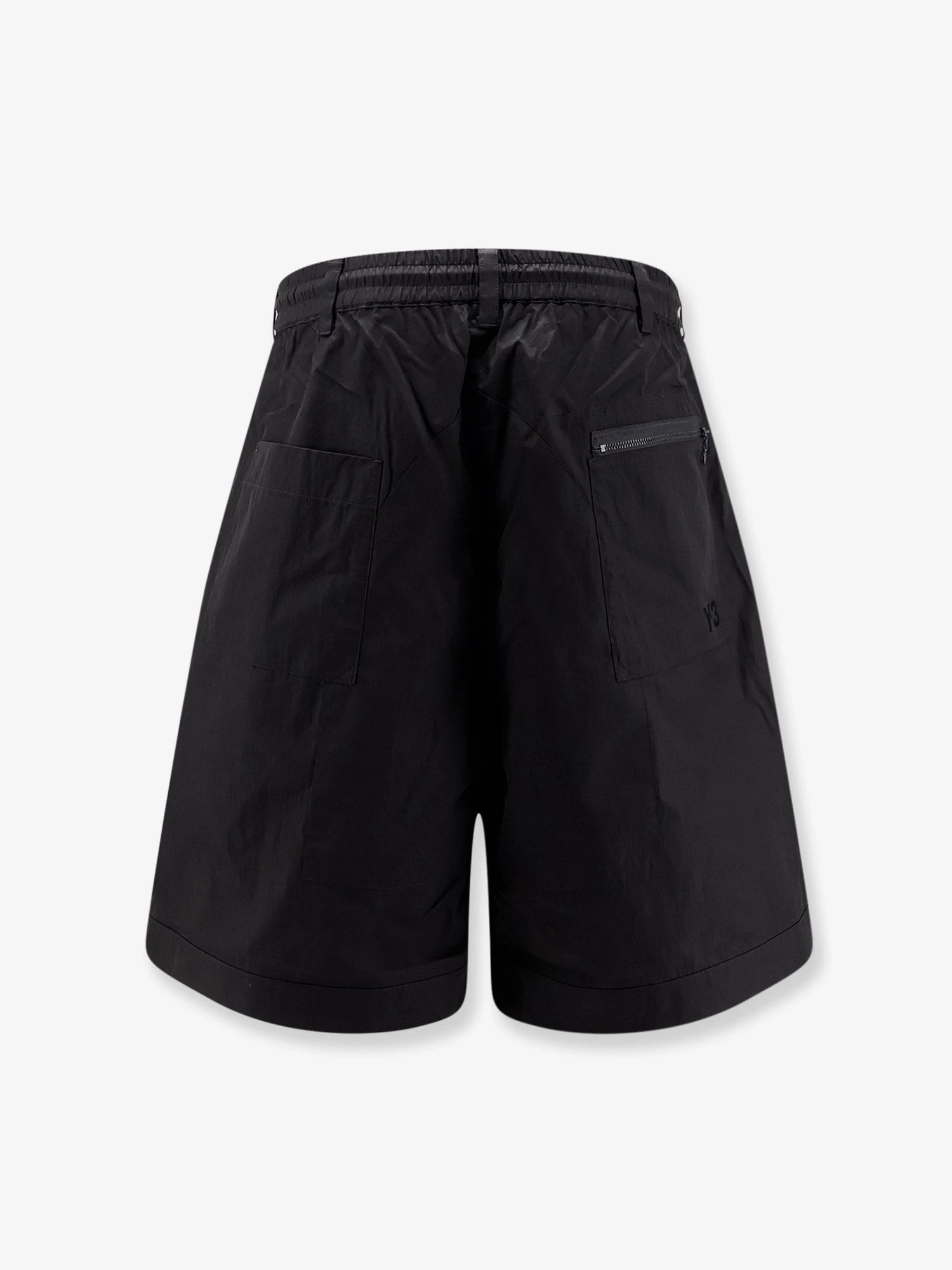 Cotton blend cargo bermuda shorts.webp