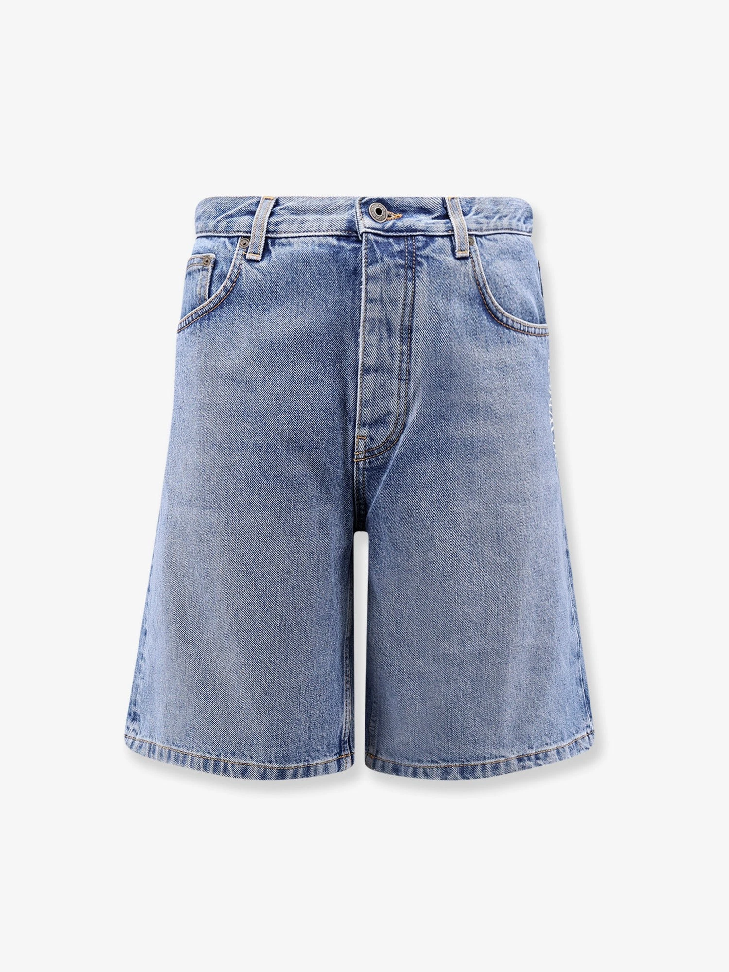 Half Arrow denim shorts.webp