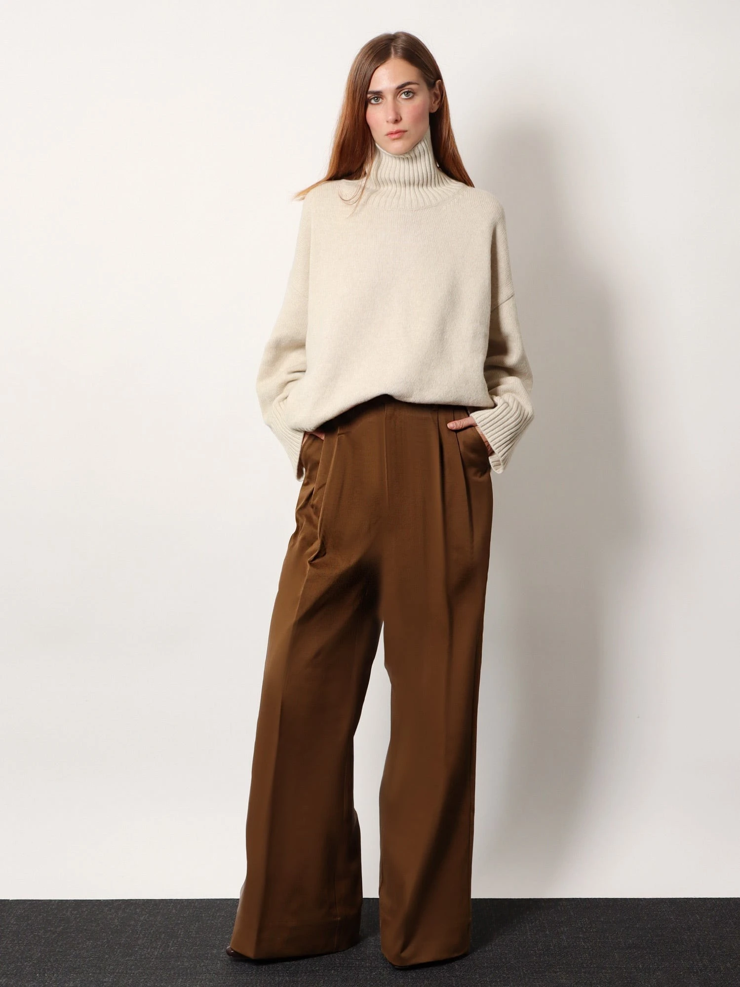 William merino wool turtleneck sweater.webp
