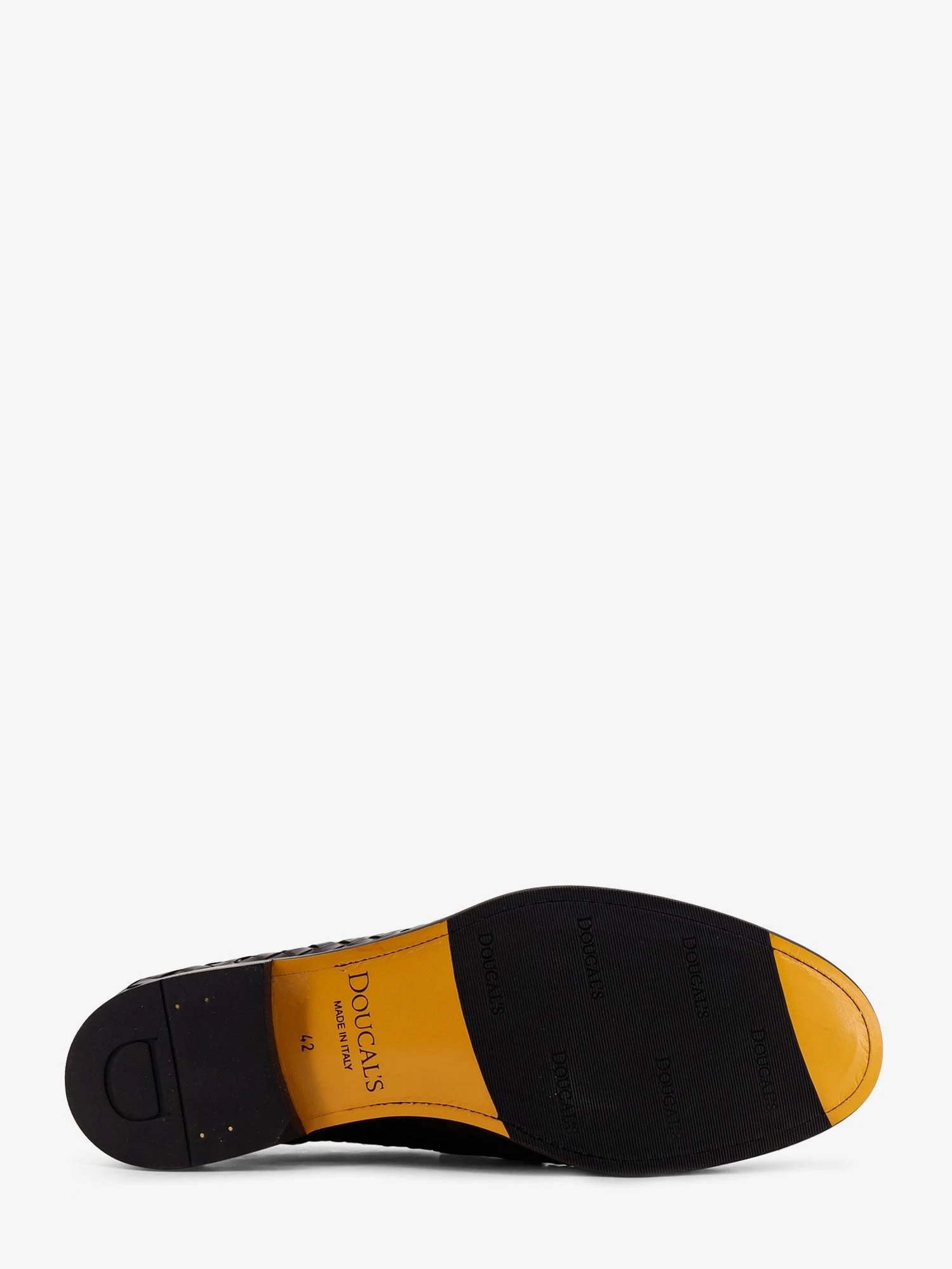 Adler leather loafers with woven pattern.webp