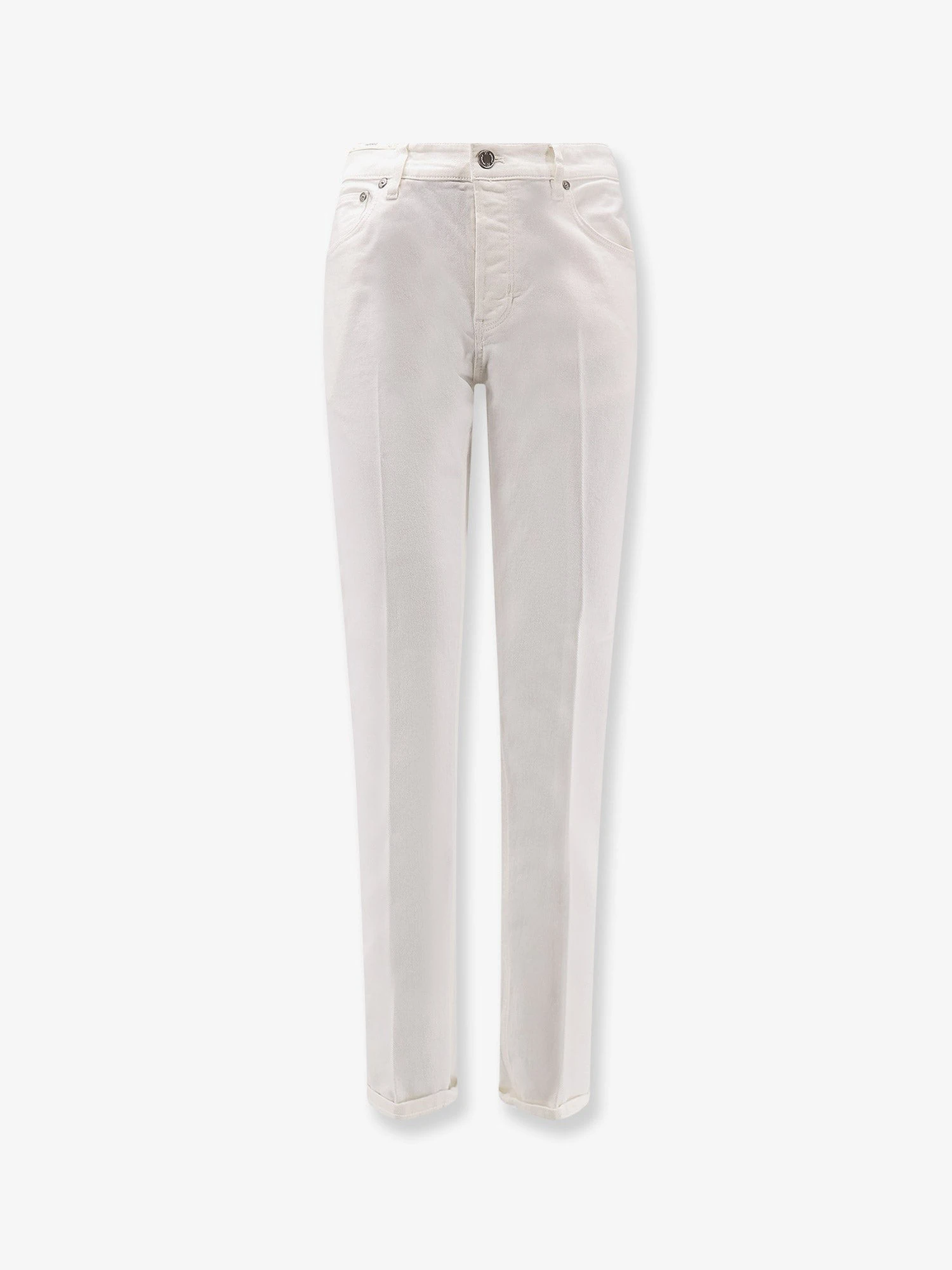 Reggae white denim trousers.webp
