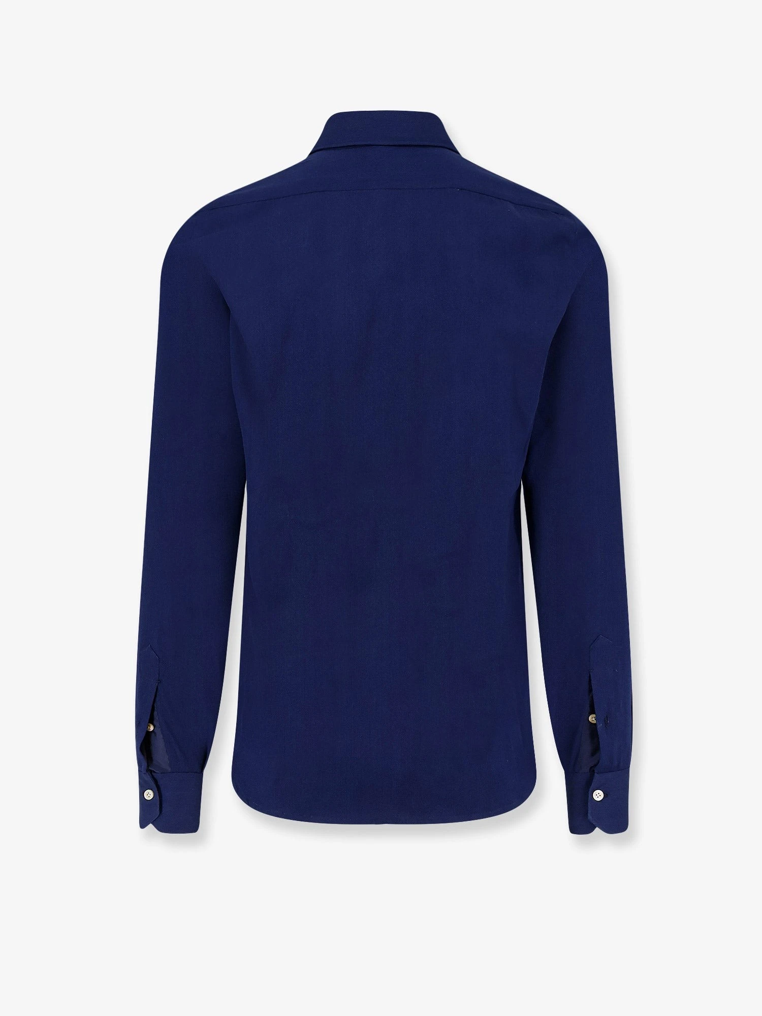 Cotton shirt with stitched profiles.webp