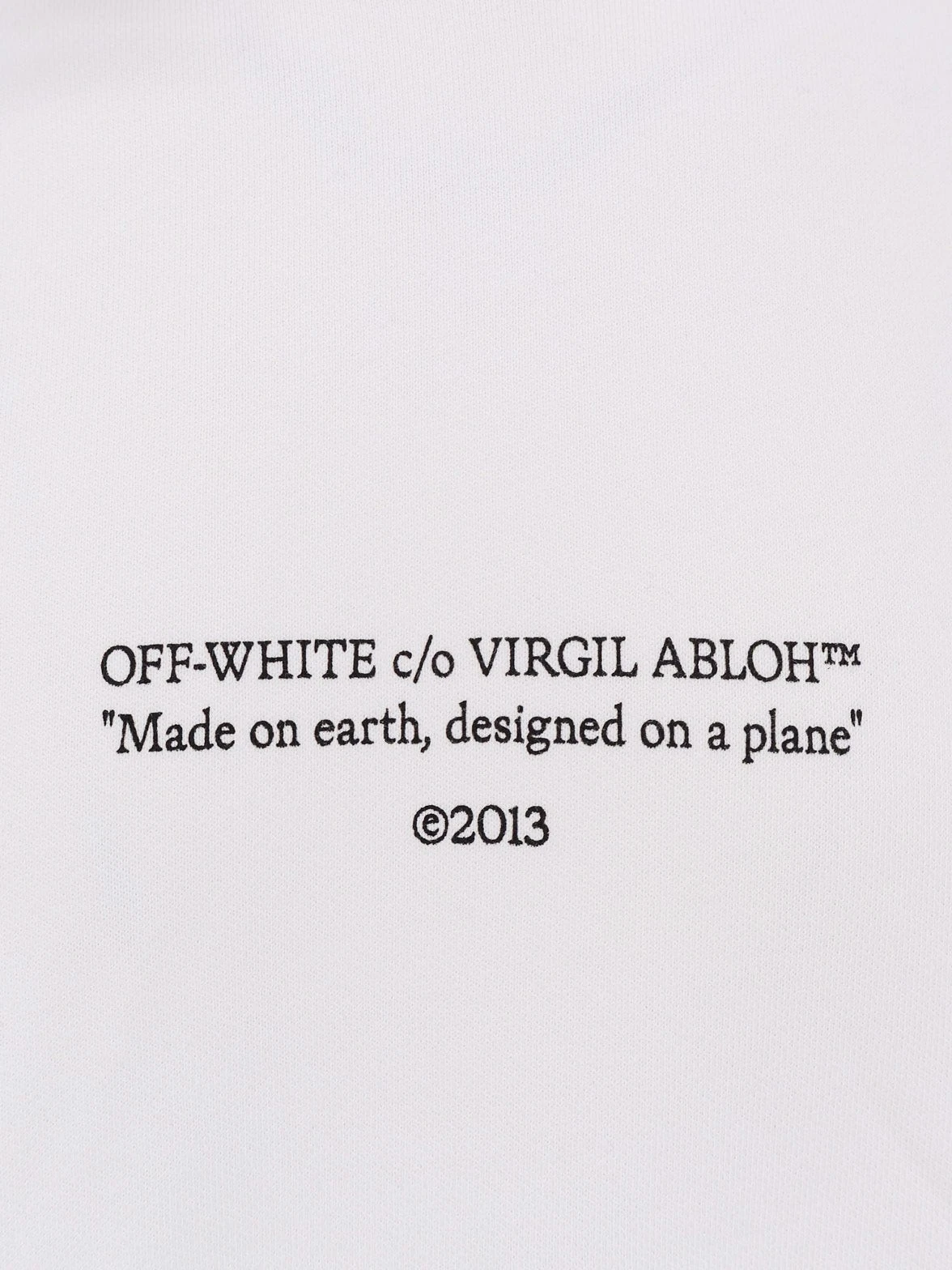 Cotton sweatshirt with frontal logo print.webp