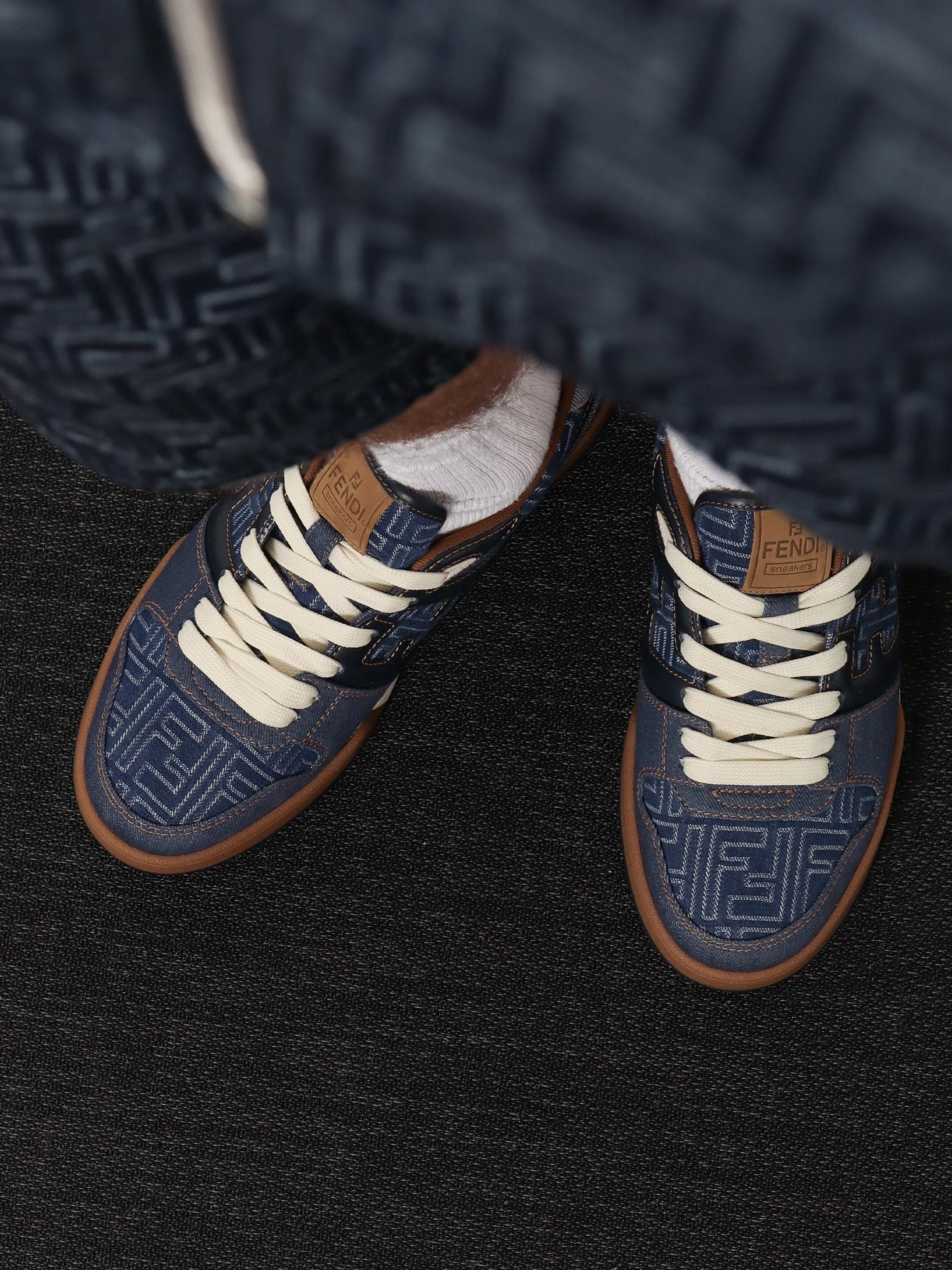 Fendi Match denim sneakers.webp
