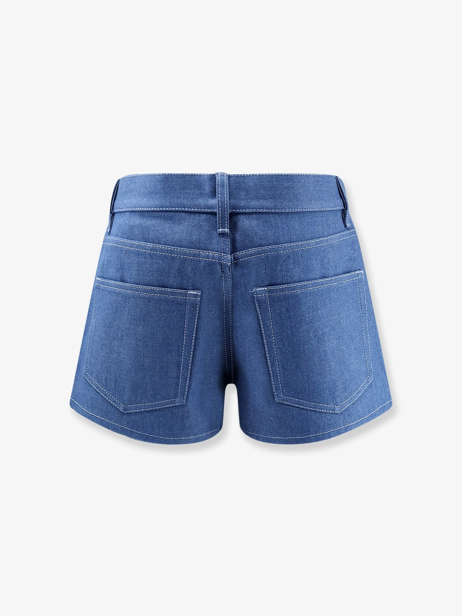 Cotton shorts with frontal iconic Horsebits.webp
