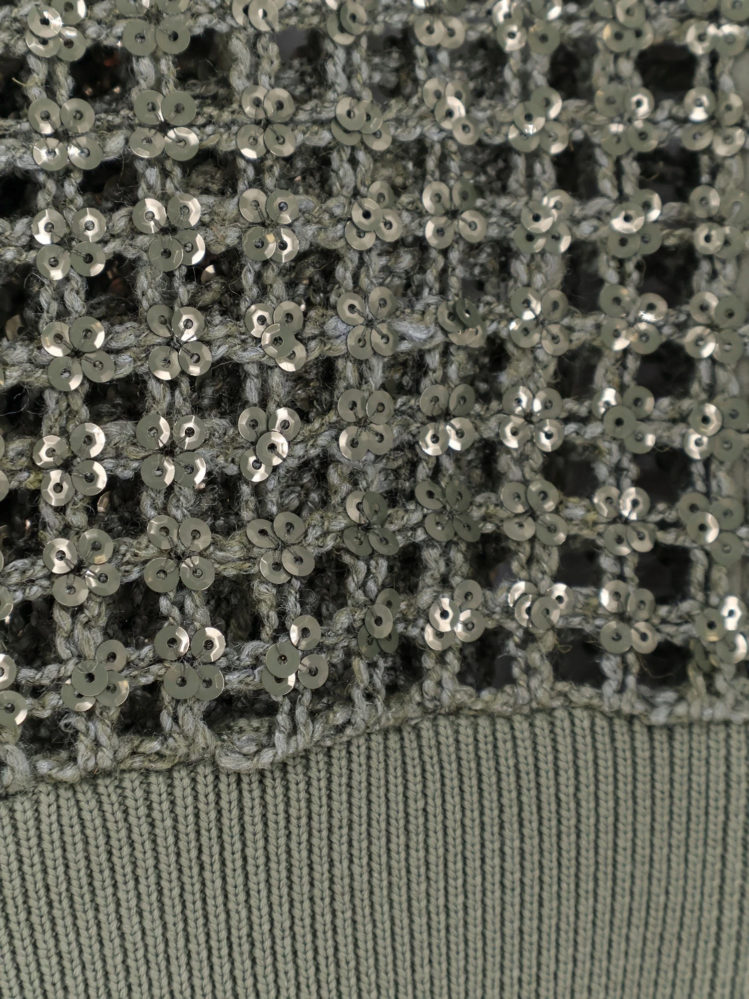 Dazzling Net Embroidery silk and linen cardigan.webp