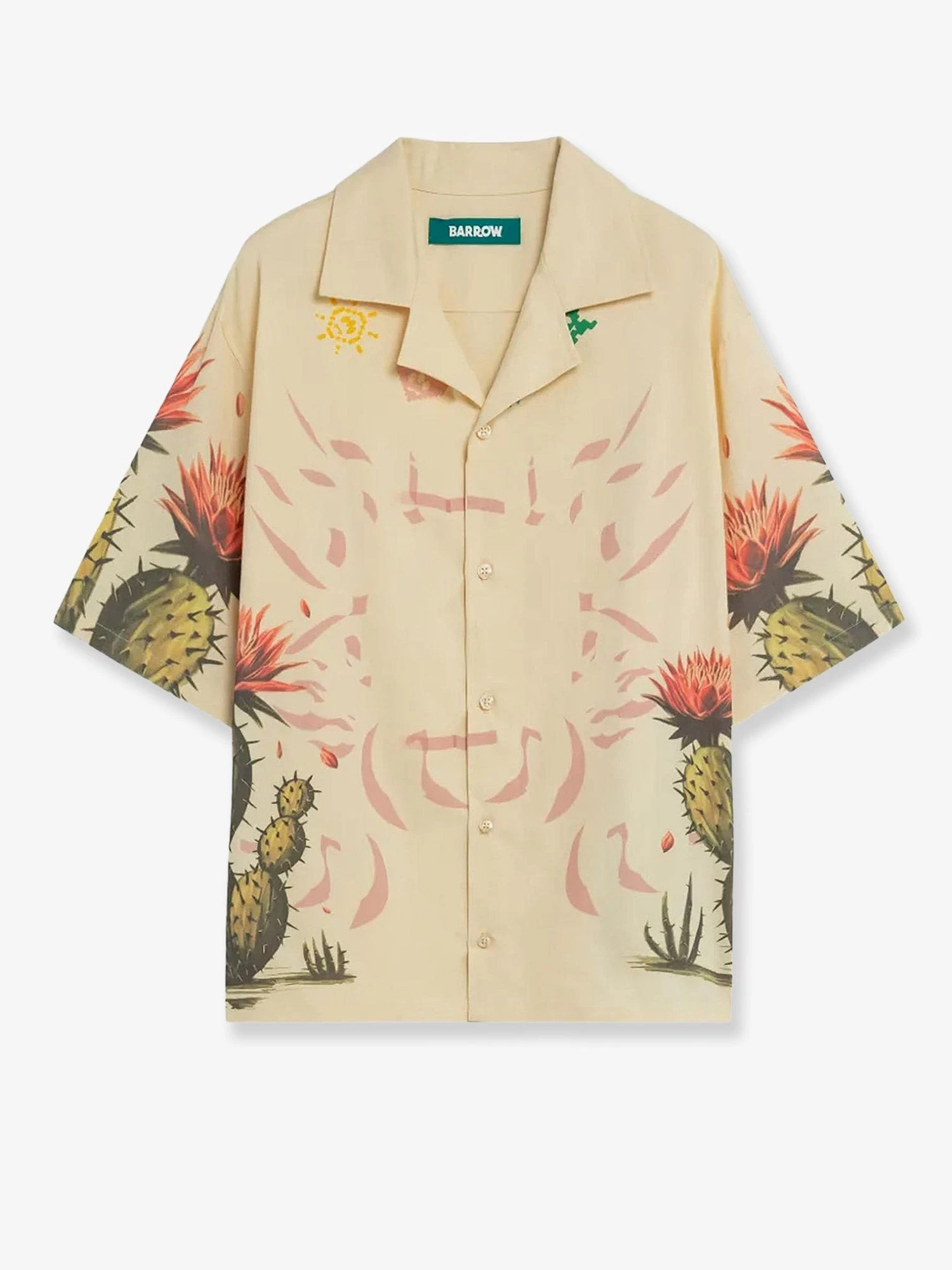 Cotton shirt with cactus print.webp