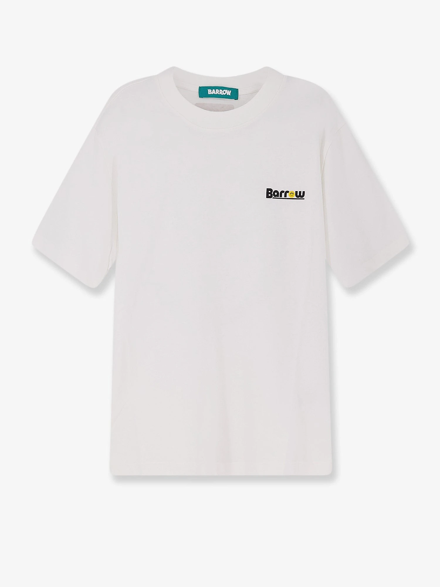 Cotton t-shirt with frontal logo.webp