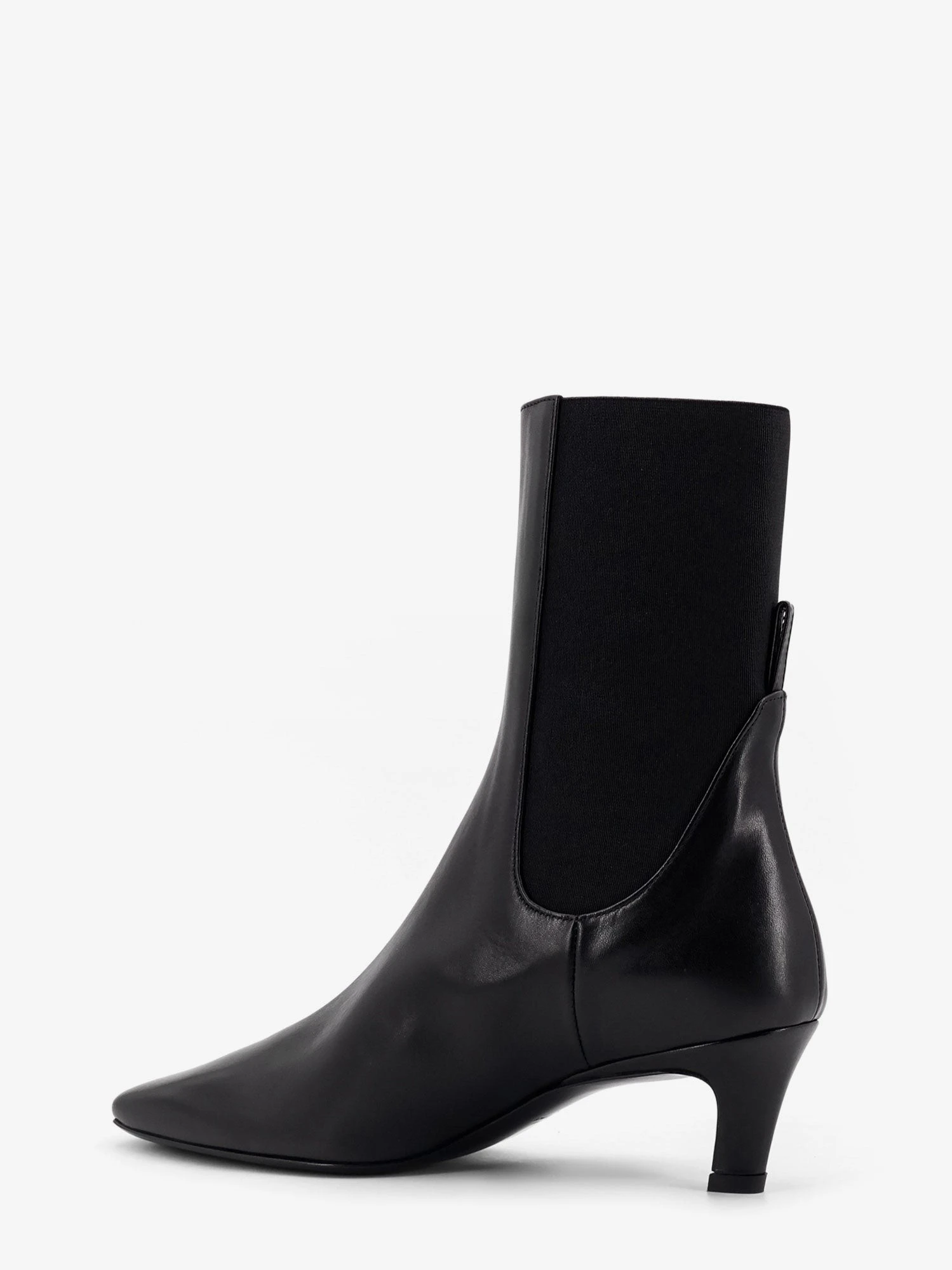 The Mid Heel Boot leather boots.webp