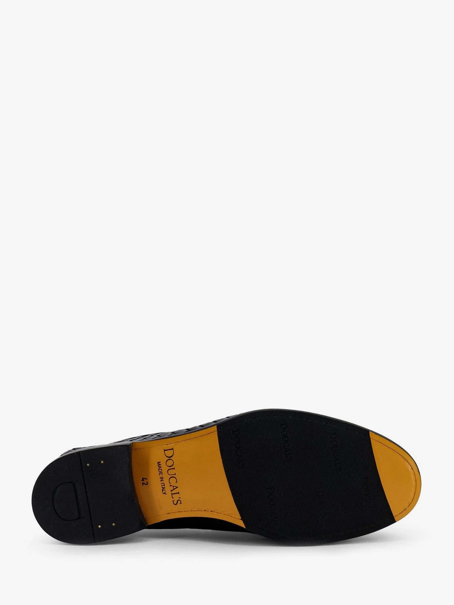 Adler leather loafers with woven pattern.webp