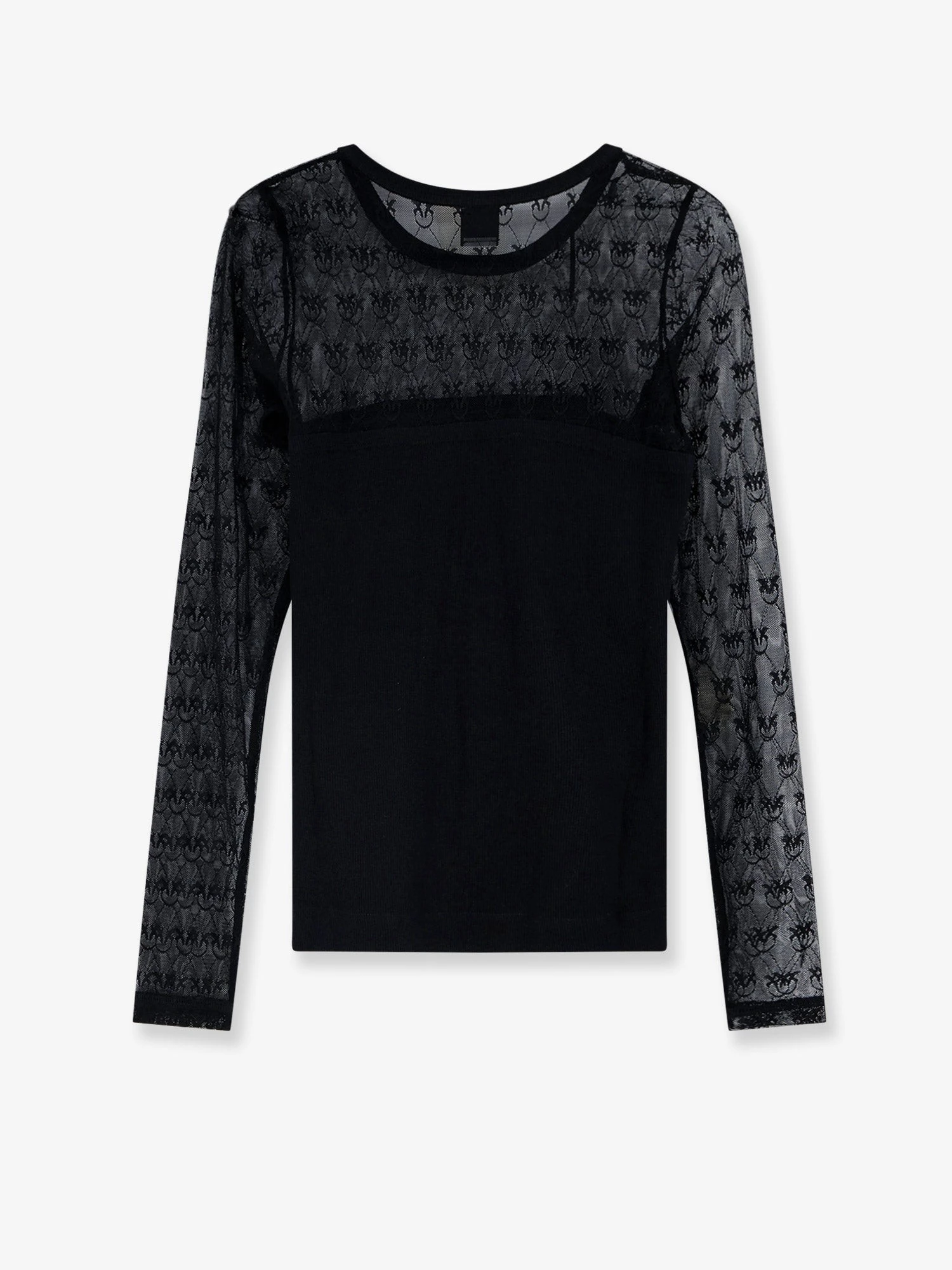 Love Birds lace jersey sweater.webp