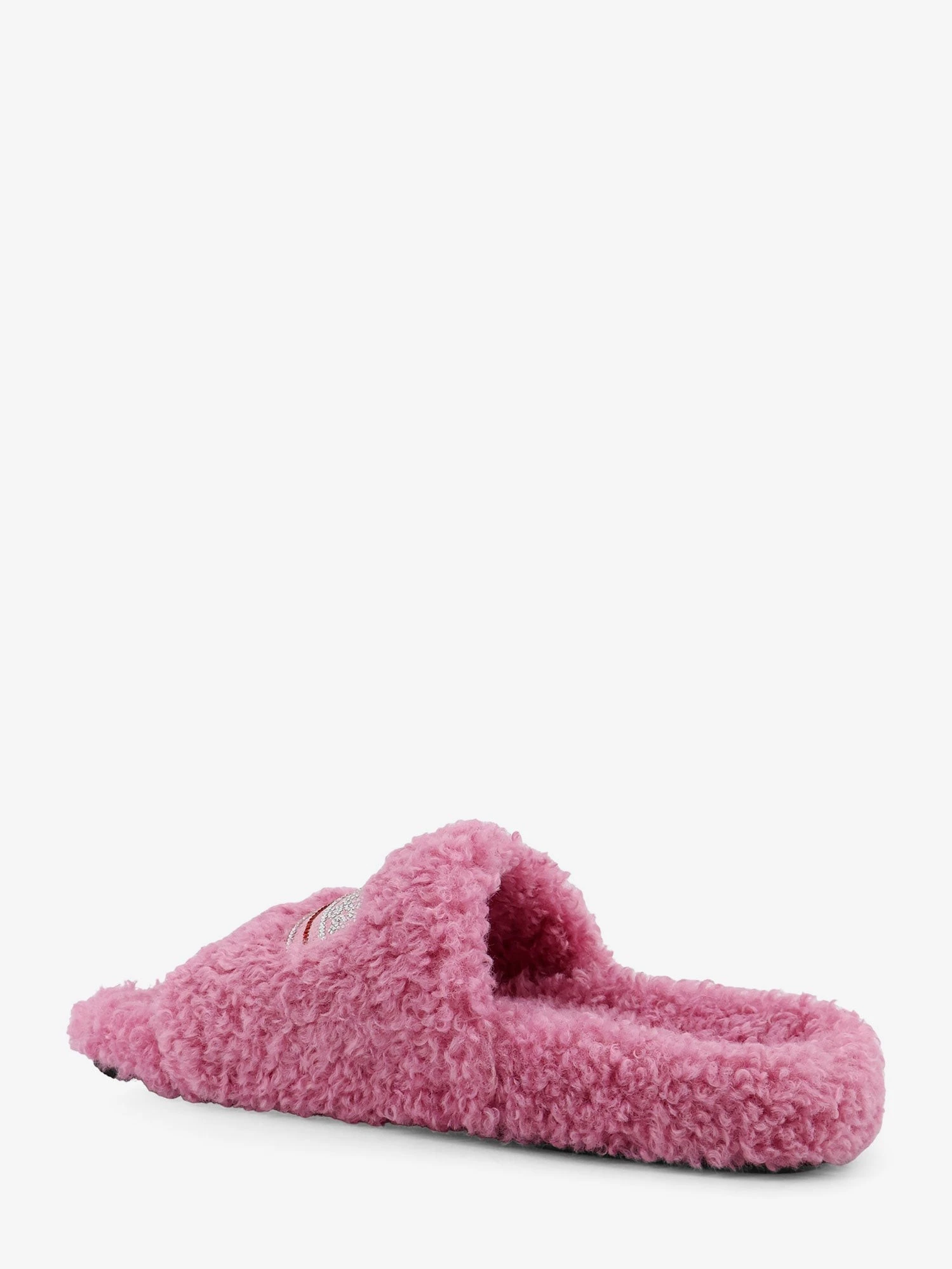 Furry synthetic fur sandals.webp