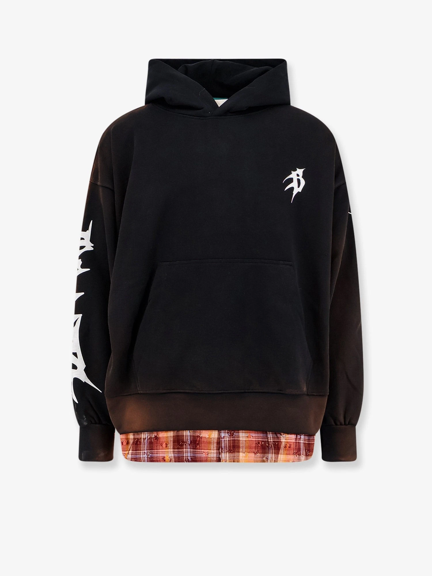 Cotton sweatshirt with logo on the front.webp