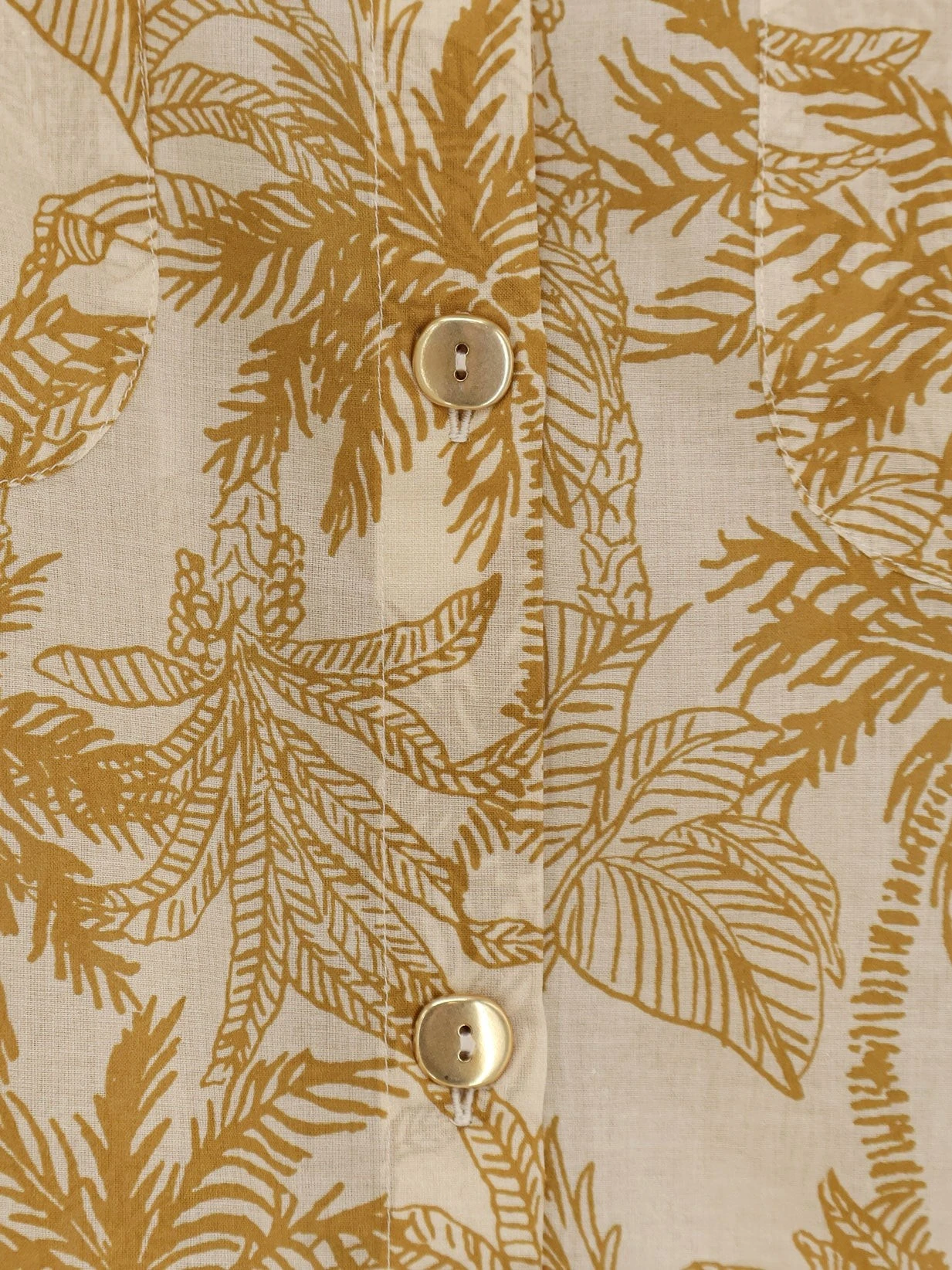 Long Panama cotton shirt with printed pattern.webp