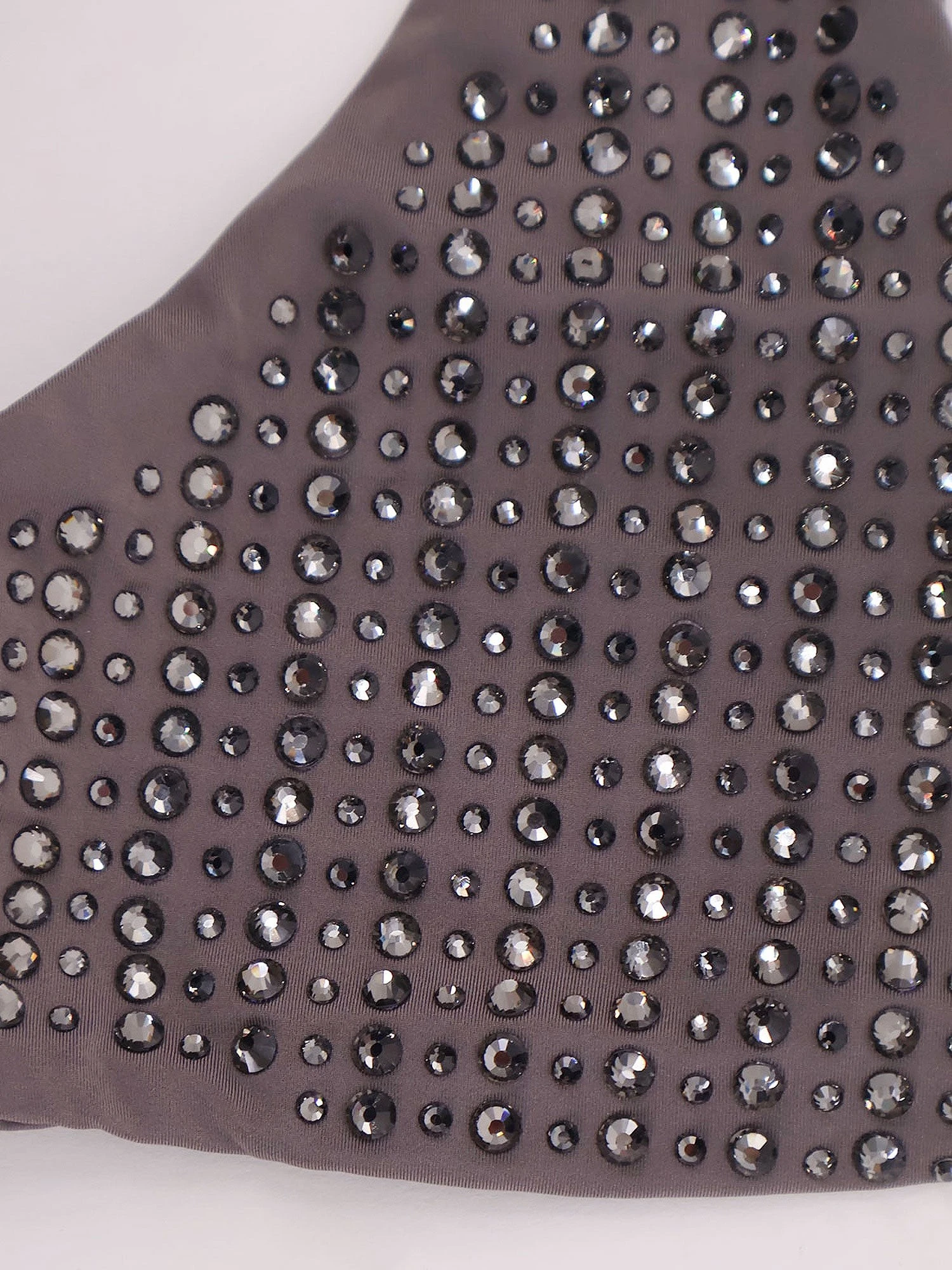 Nylon bikini with all-over rhinestones.webp