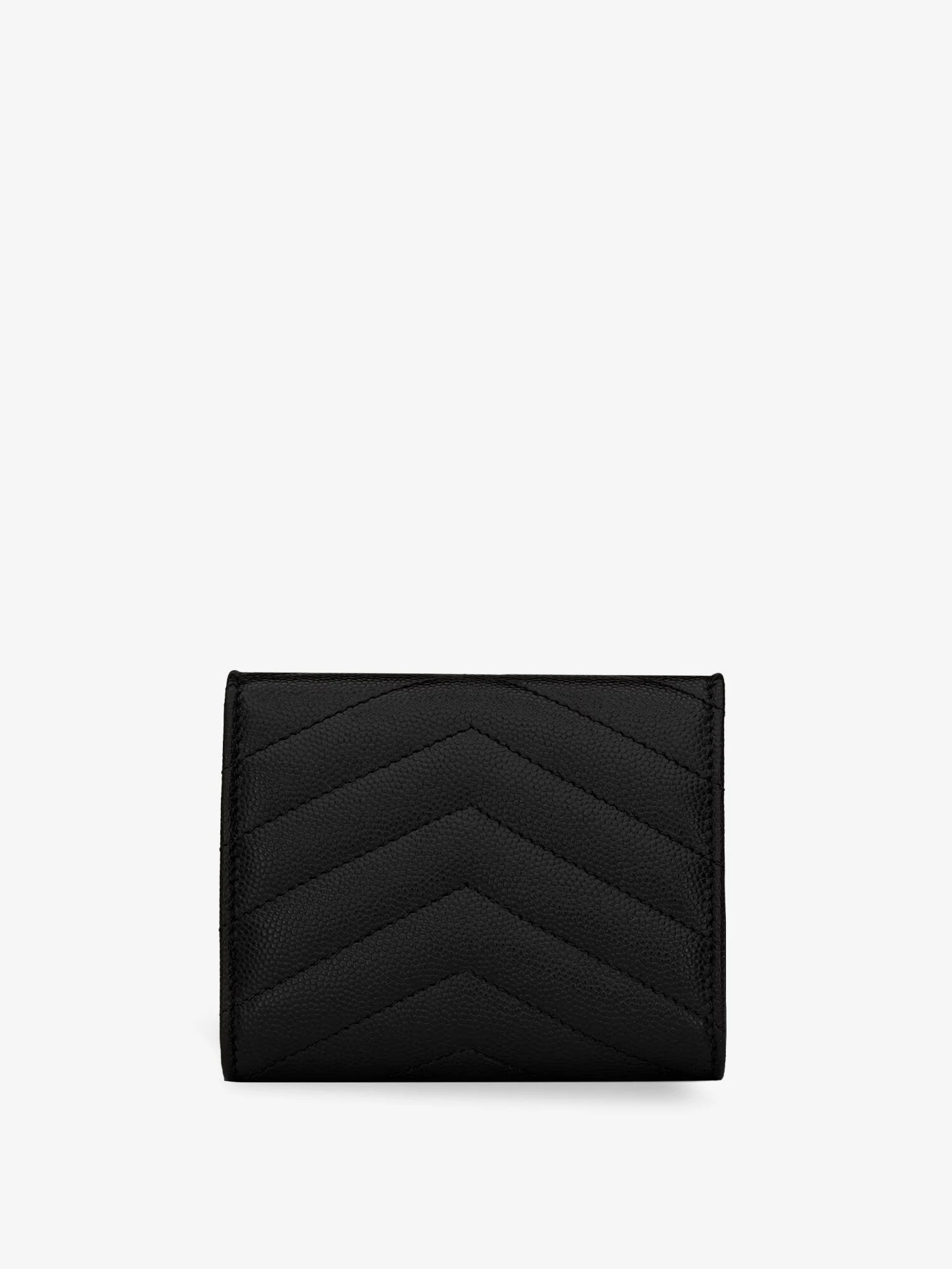 Quilted leather wallet with Cassandre logo.webp