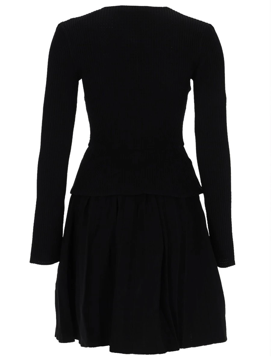 MINI DRESS WITH CONTRASTING COLLAR.webp