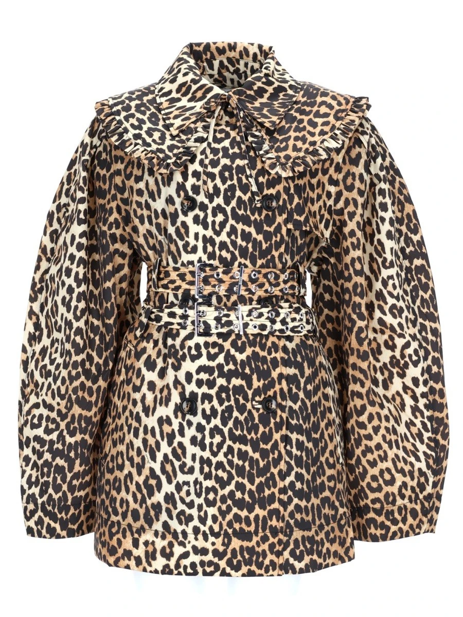 SHORT TRENCH COAT WITH LEOPARD PRINT.webp