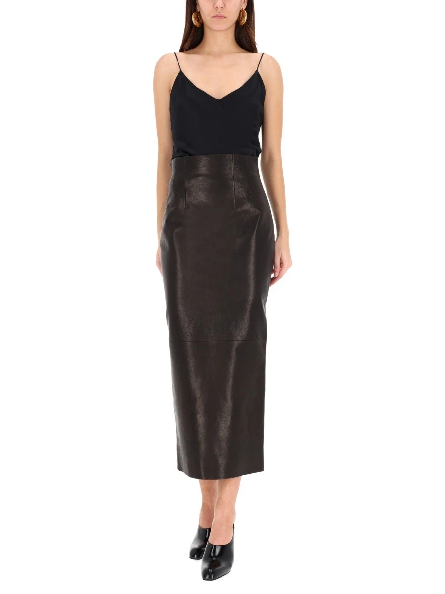 LEATHER "LOXLEY" SKIRT.webp