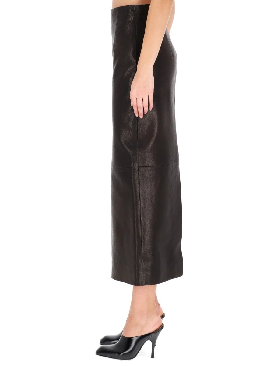 LEATHER "LOXLEY" SKIRT.webp