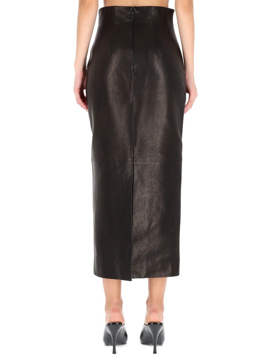 LEATHER "LOXLEY" SKIRT.webp