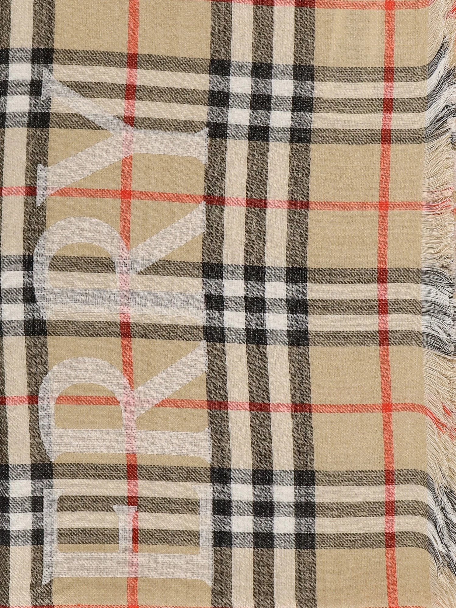 Wool and silk blend scarf with check pattern.webp